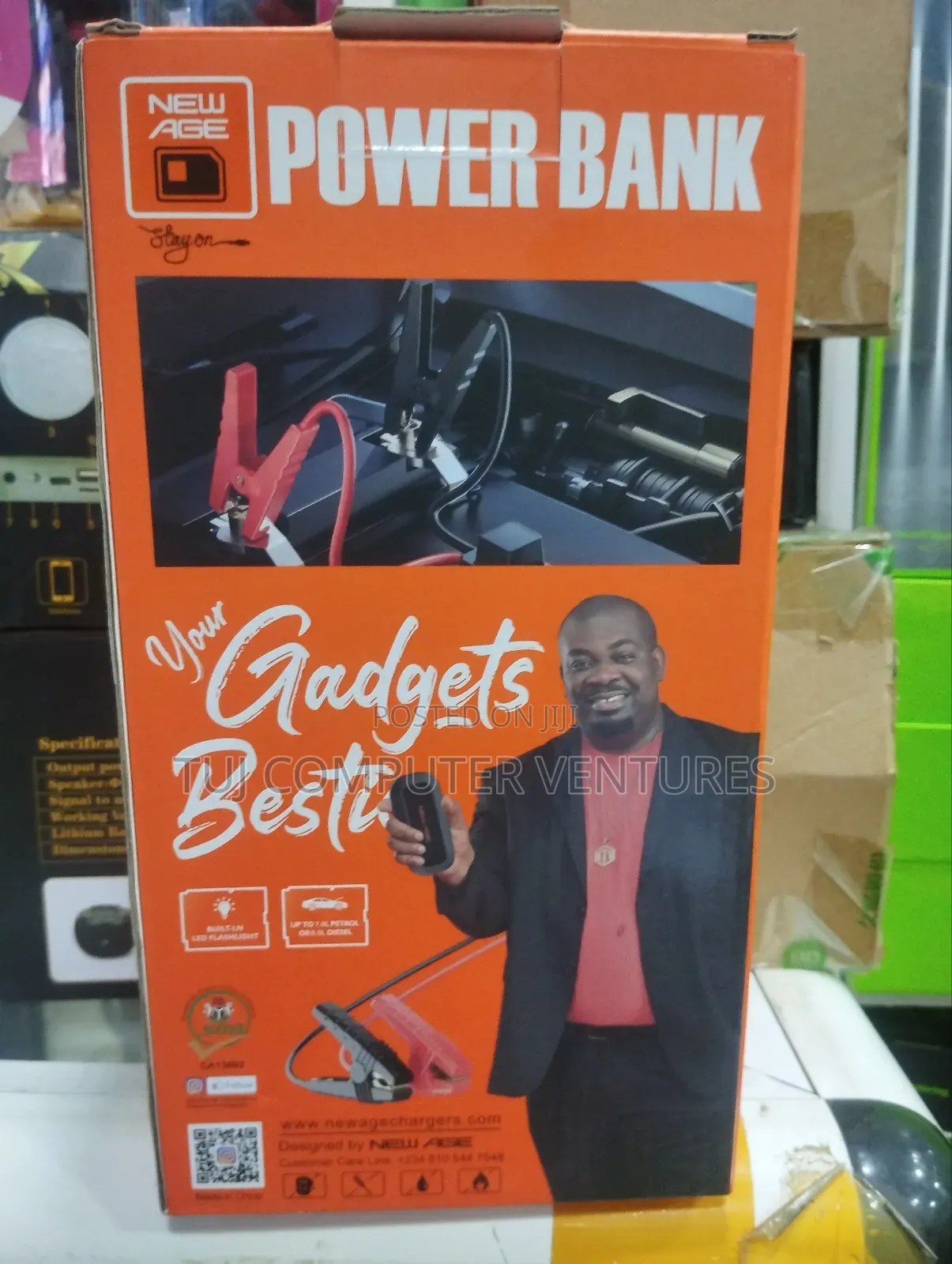 New Age Jump Starter and Powerbank