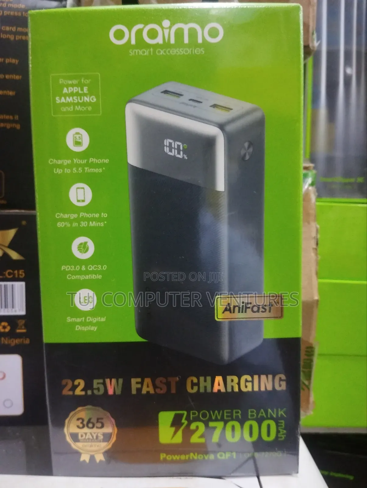 Oraimo Powerbank 27000mah Digital
