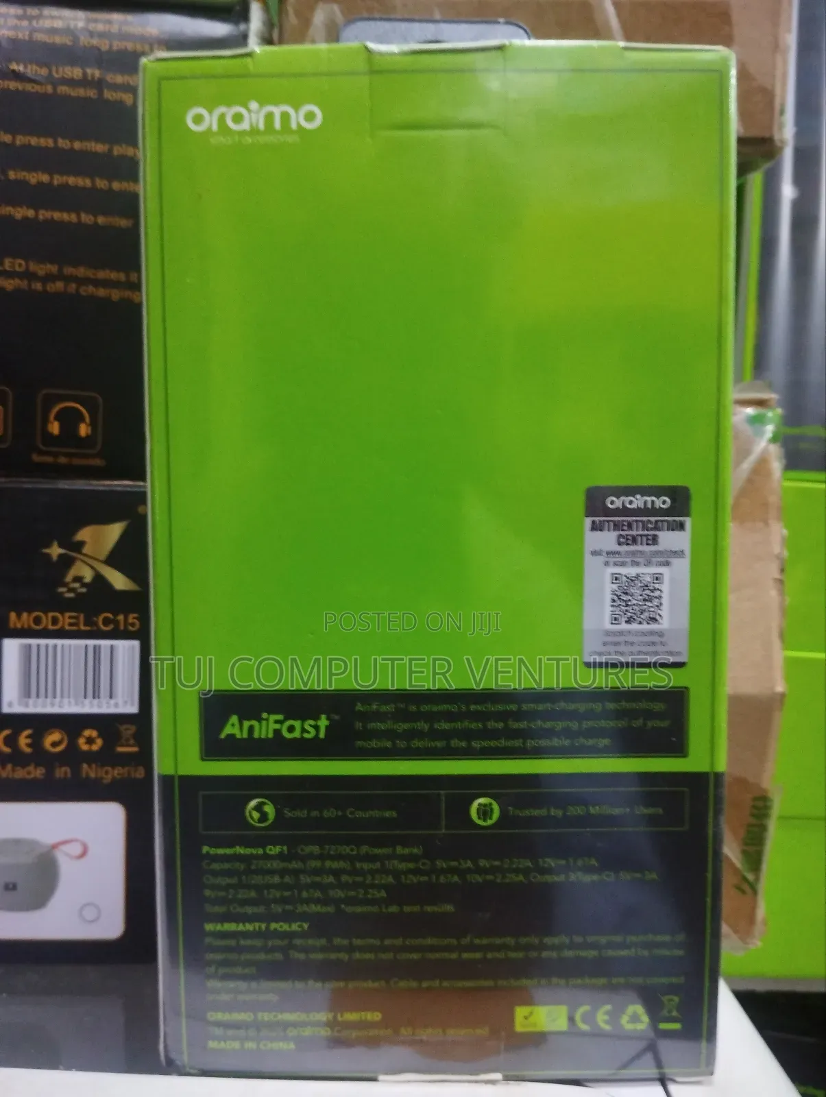 Oraimo Powerbank 27000mah Digital