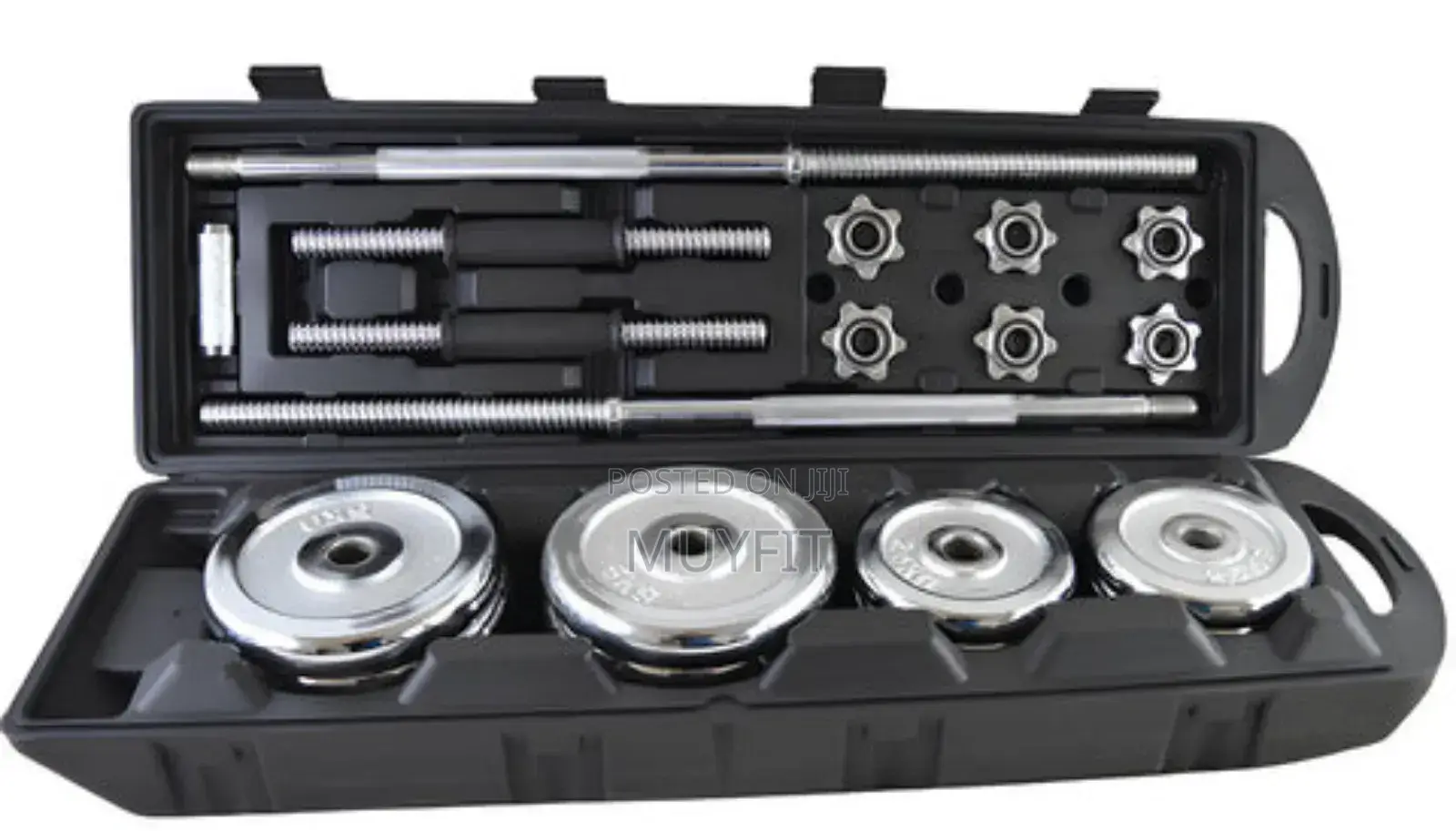 50kg Adjustable Barbell Dumbbell Set