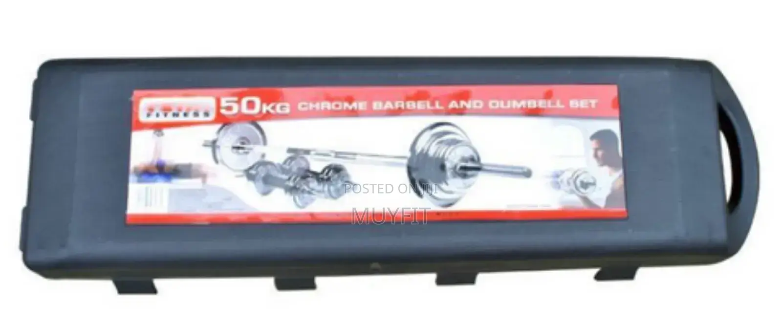 50kg Adjustable Barbell Dumbbell Set