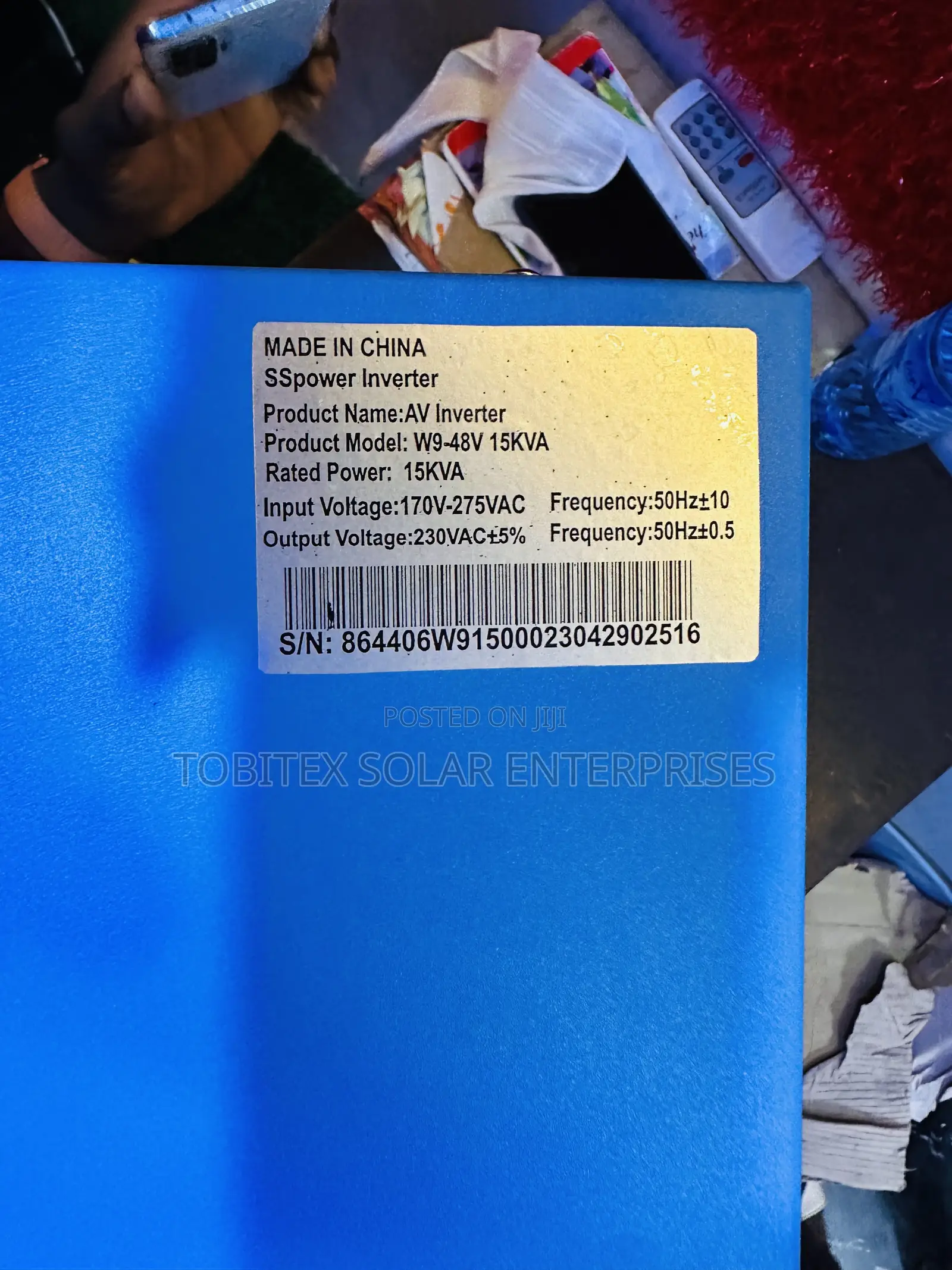 Ss Power Solar Inverter 15kva