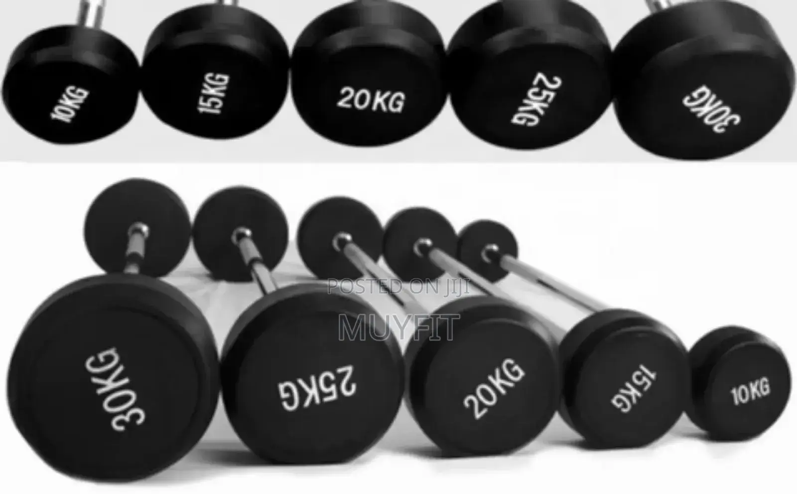 Weight- Fixed Barbell Rod Set Straight( Available in Different Sizes)