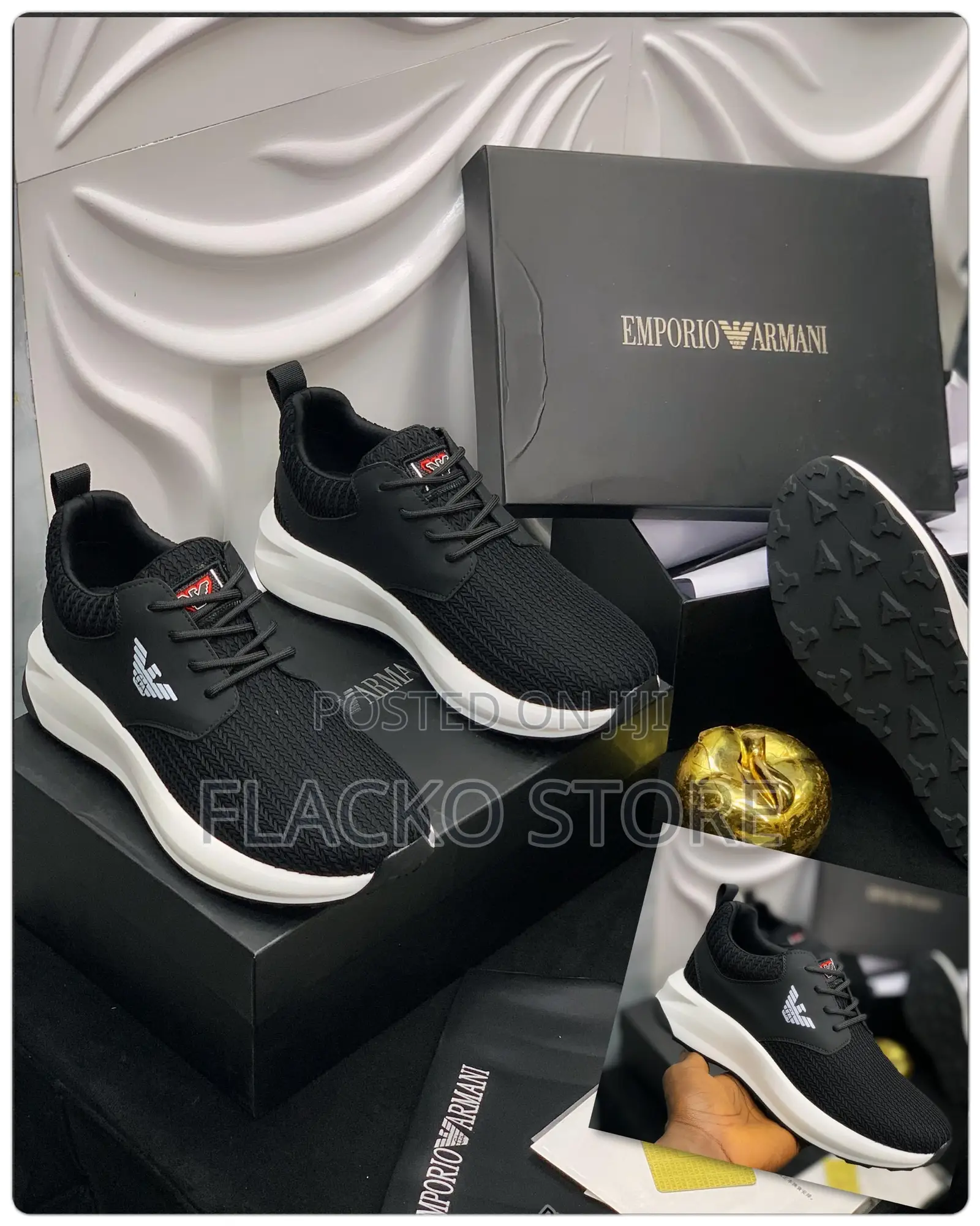 Original Emporio Armani Luxury Sneakers