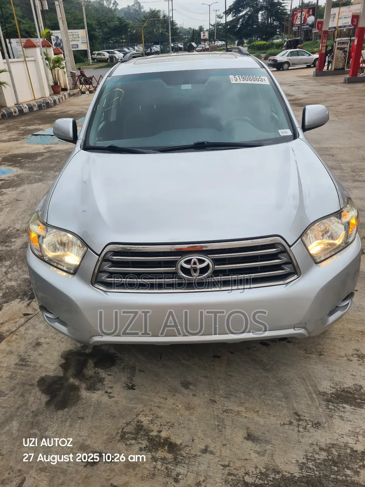 Toyota Highlander Sport 2009 Silver