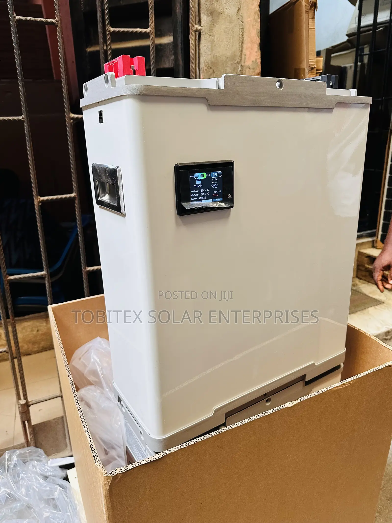 10kwh Blue Carbon Lithium Ion Battery 51.2v