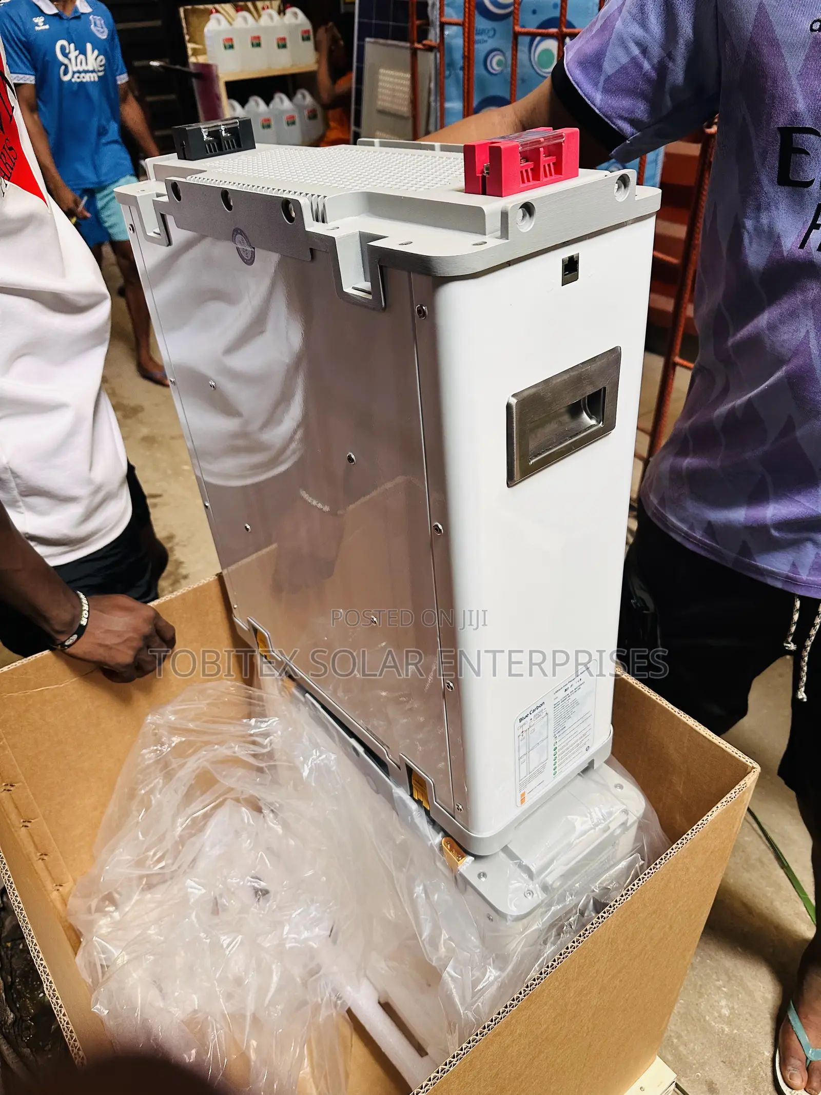 10kwh Blue Carbon Lithium Ion Battery 51.2v