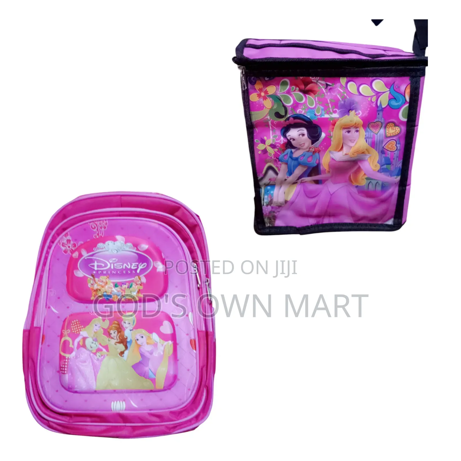 Character School Bag  Lunch Bag