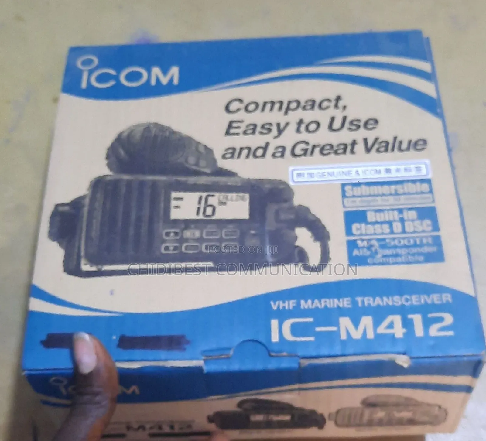 VHF Marine Based Radio Ic _ M412 Is Available