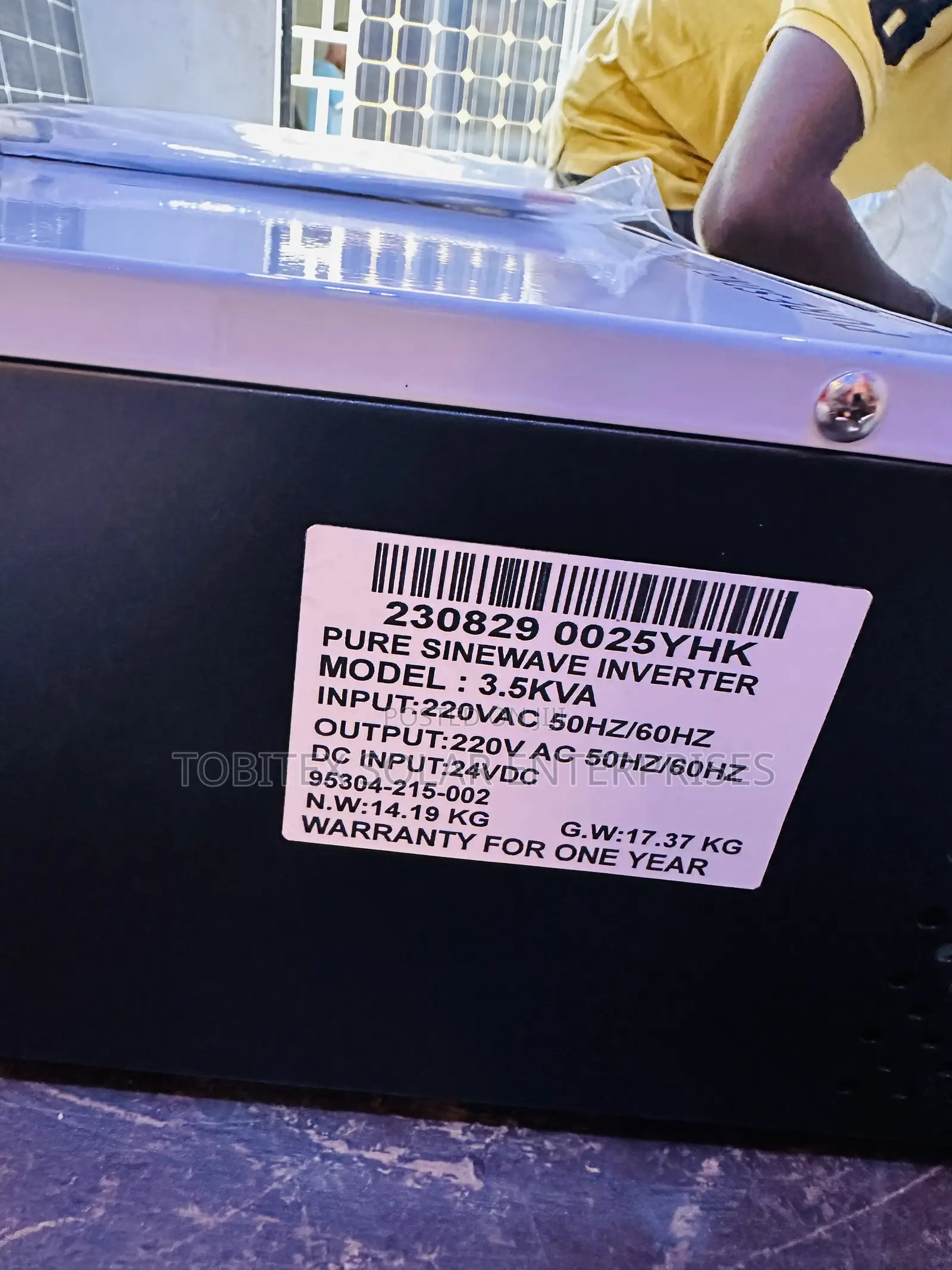 Yohako Solar Inverter 3.5kva 24v