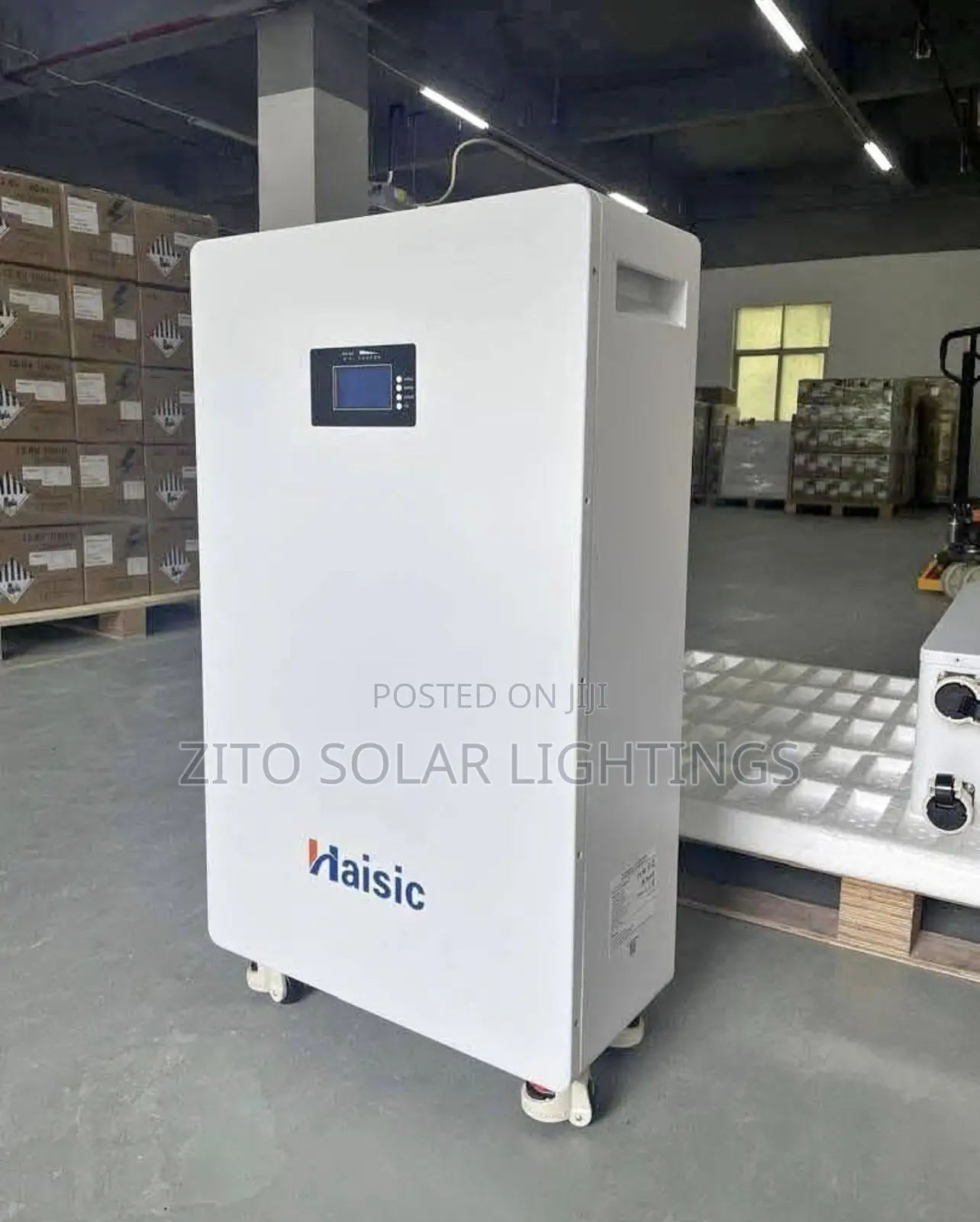 This Is 30kwh Haisic Solar Lithium Battery