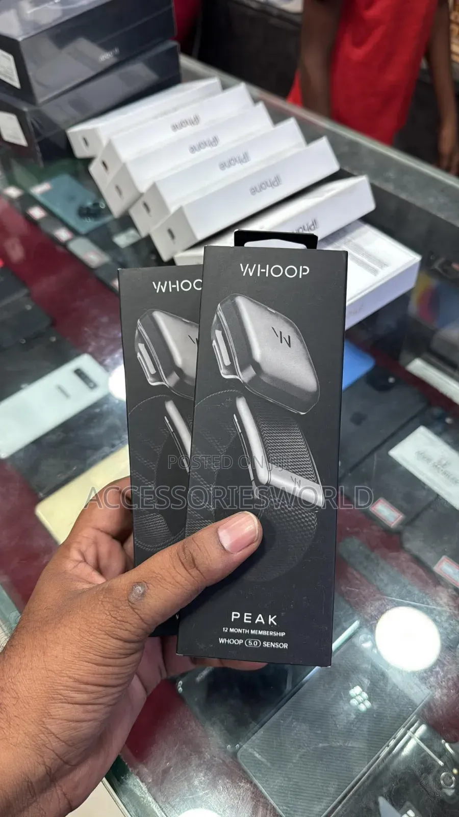Whoop Peak 12 Membership 5.0 Health and Fitness Track