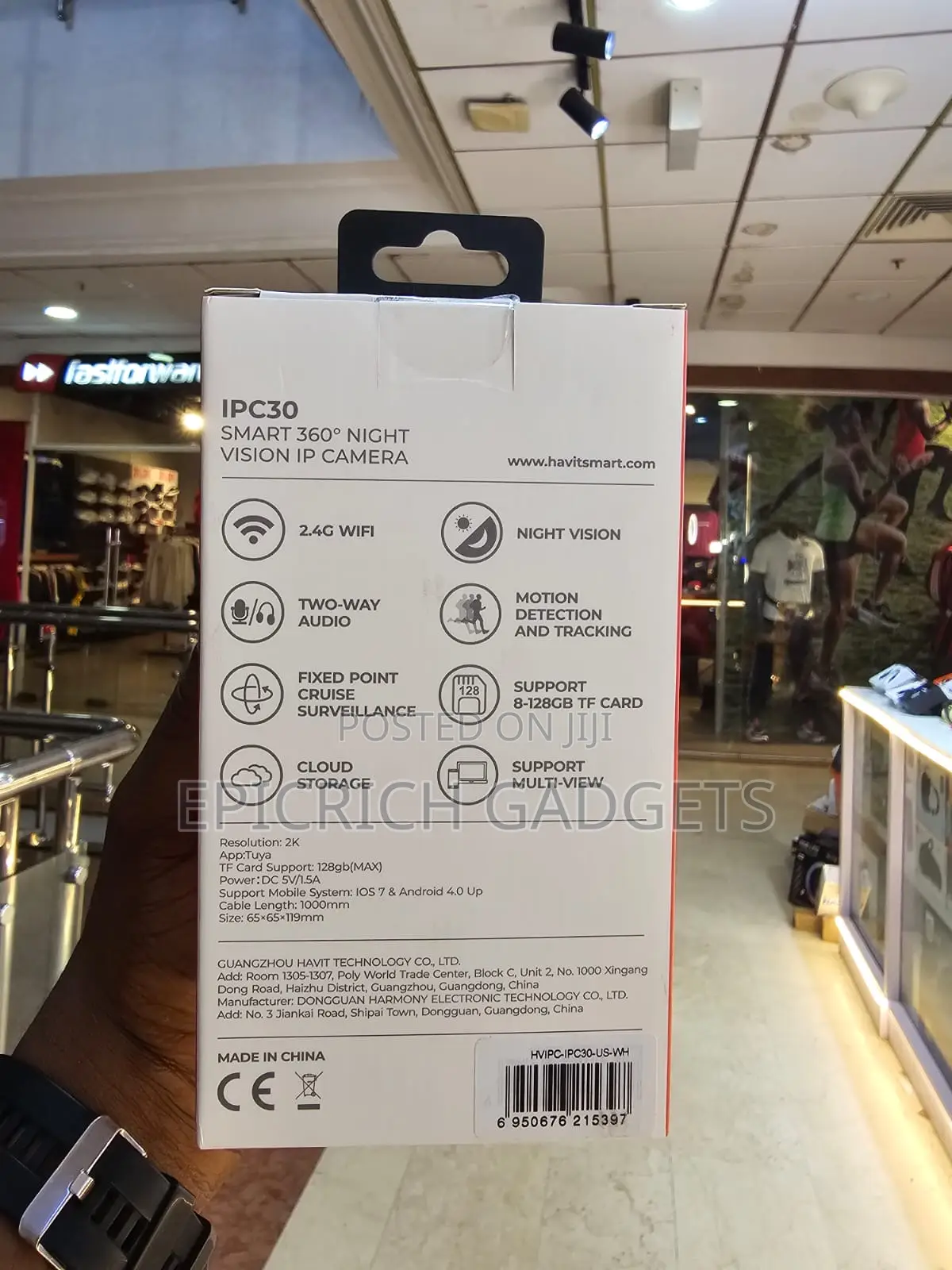 Havit Ipc30 Smart 360 Motion Detection Camera