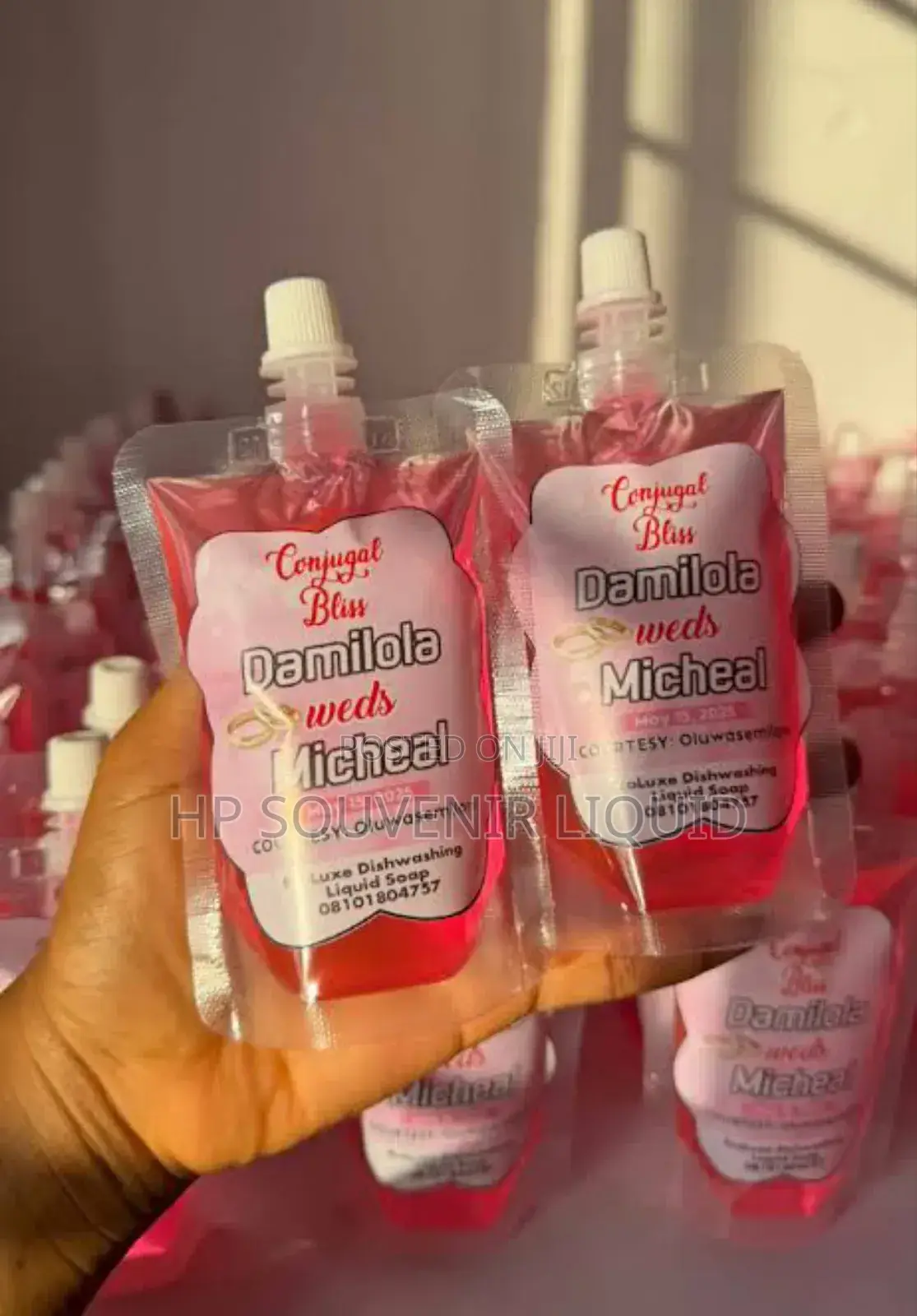 250ml Pouch Souvenir Liquid Soap