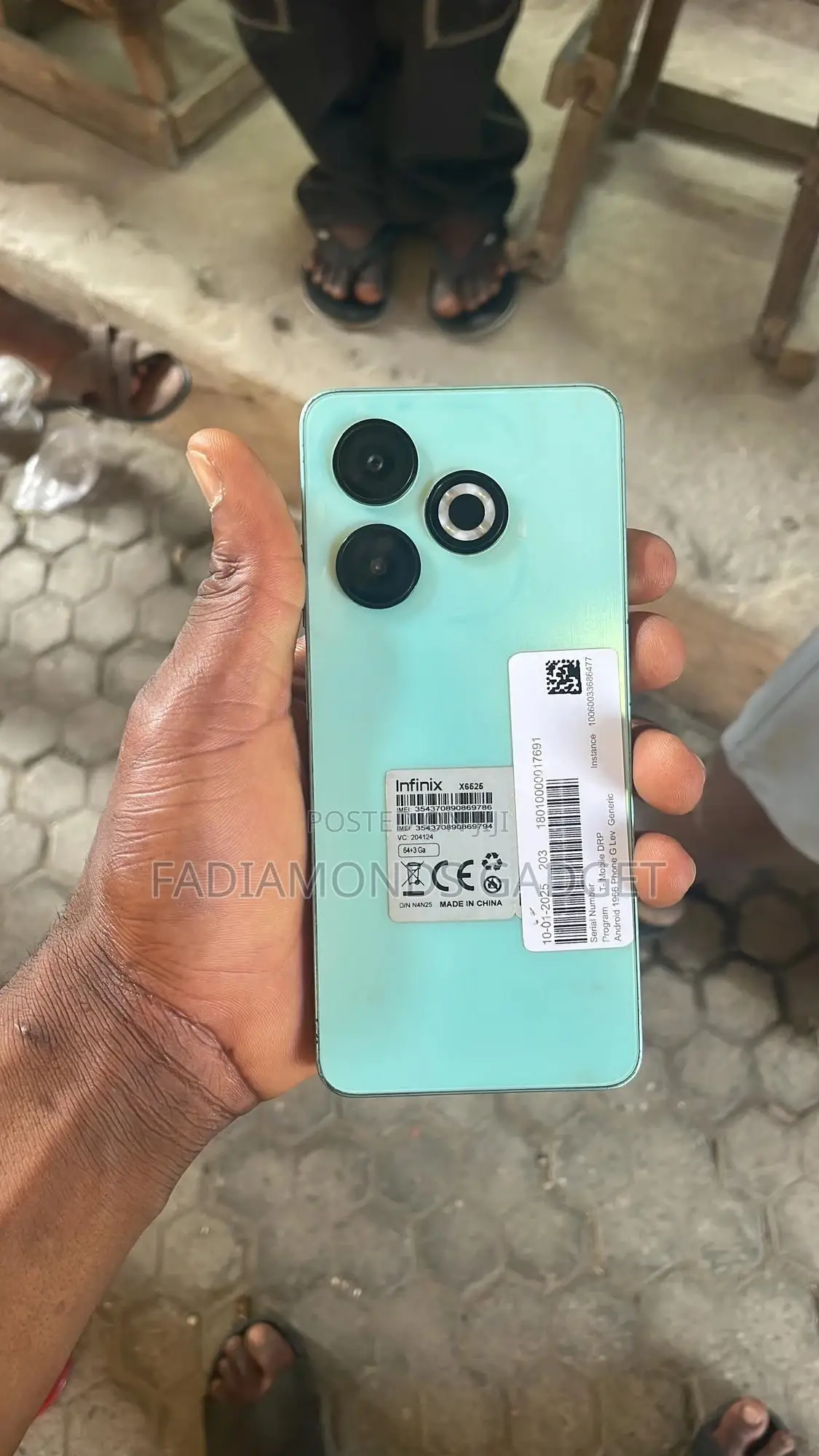 Infinix Smart 8 64 GB Green