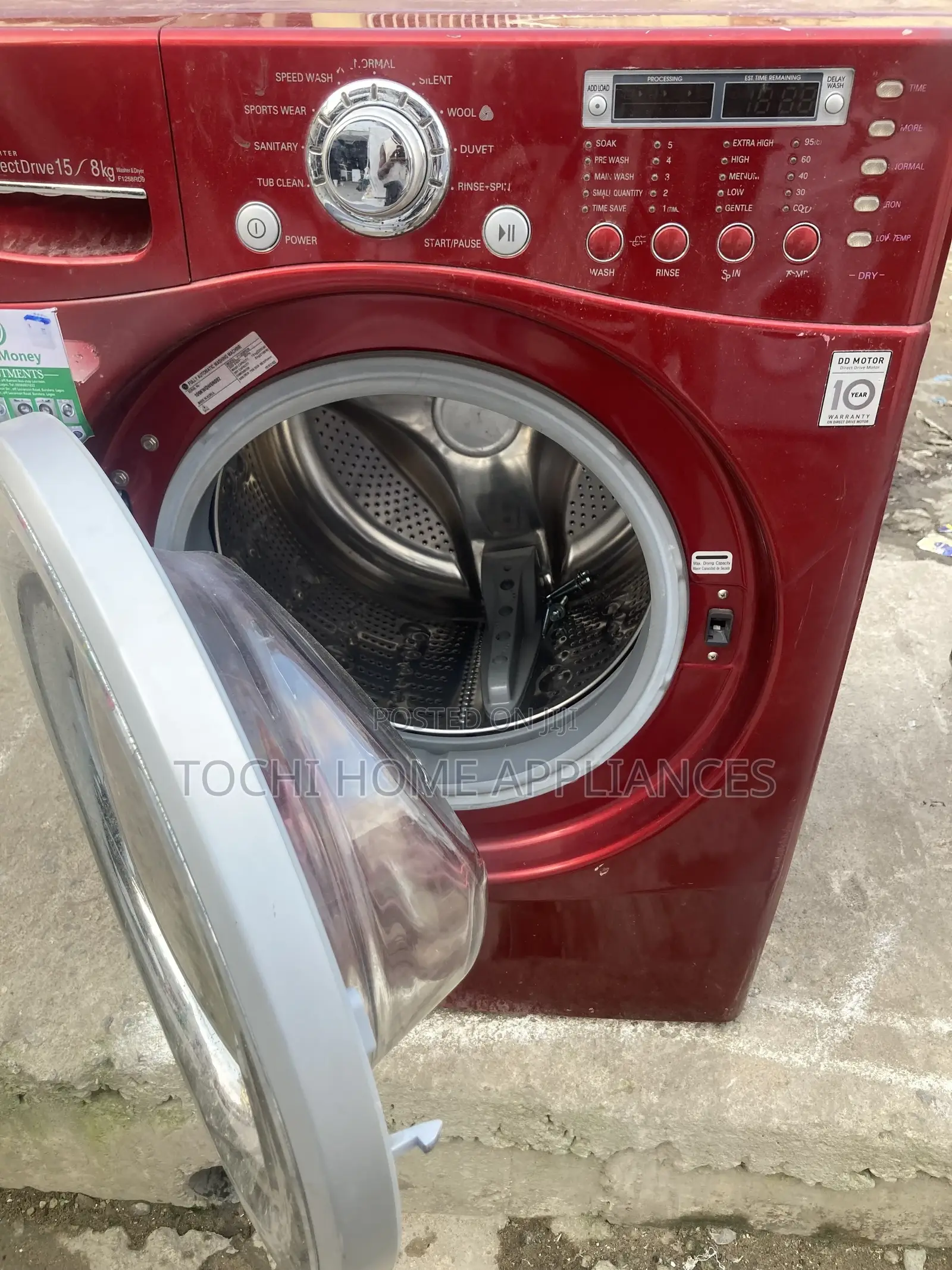 15kg Inverter Washing Machine
