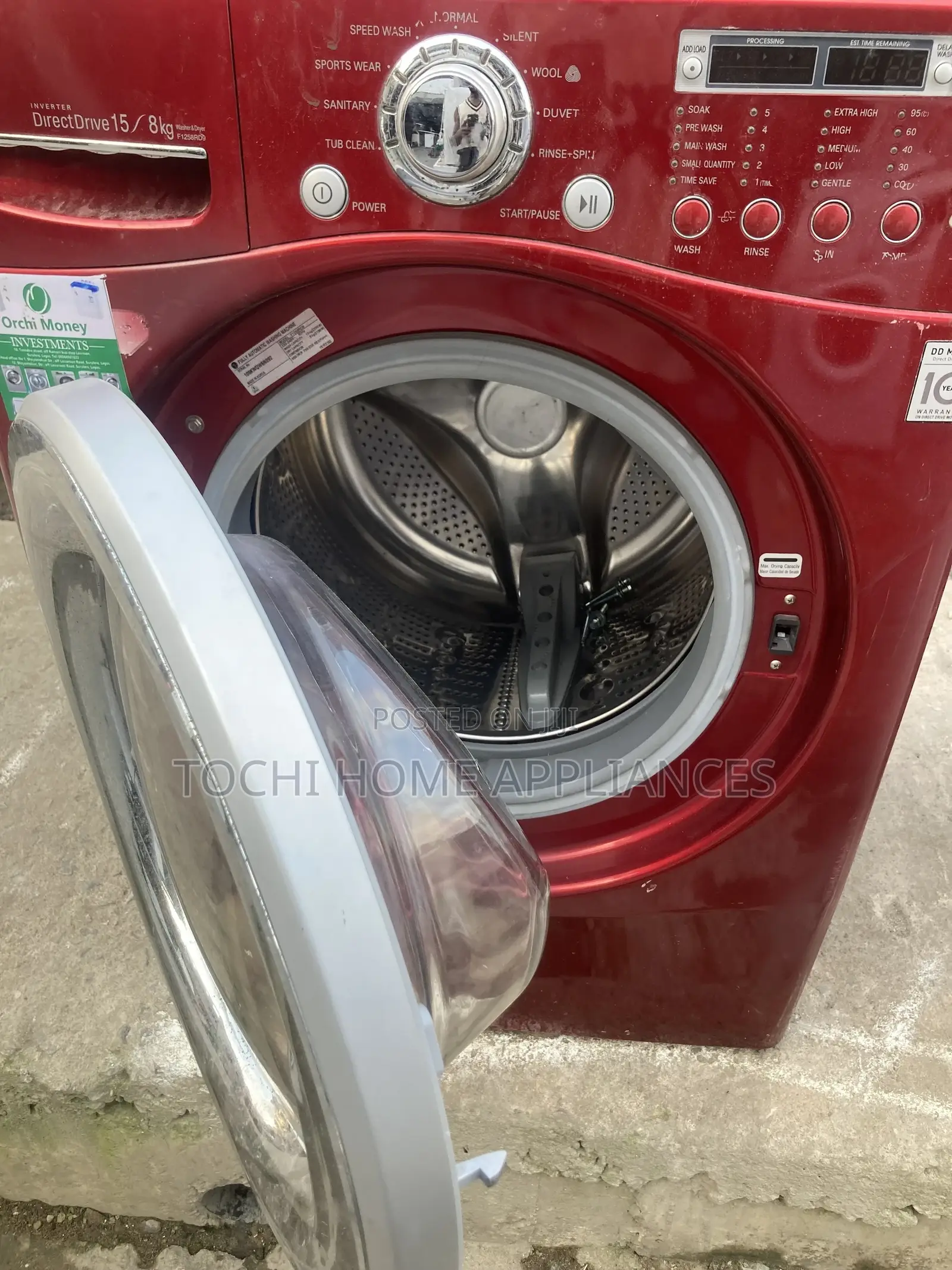 15kg Inverter Washing Machine