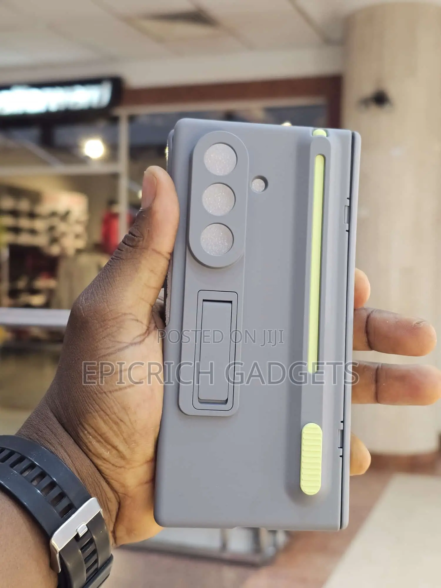 Samsung Fold 7 Armored Cover With Pen