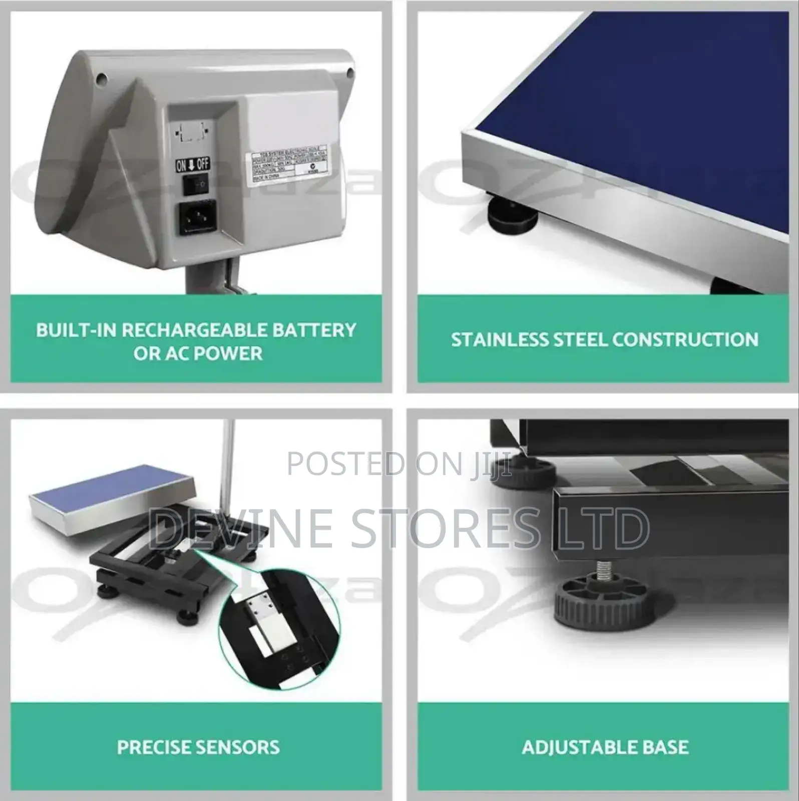 300kg Stainless Digital Weighing Scale