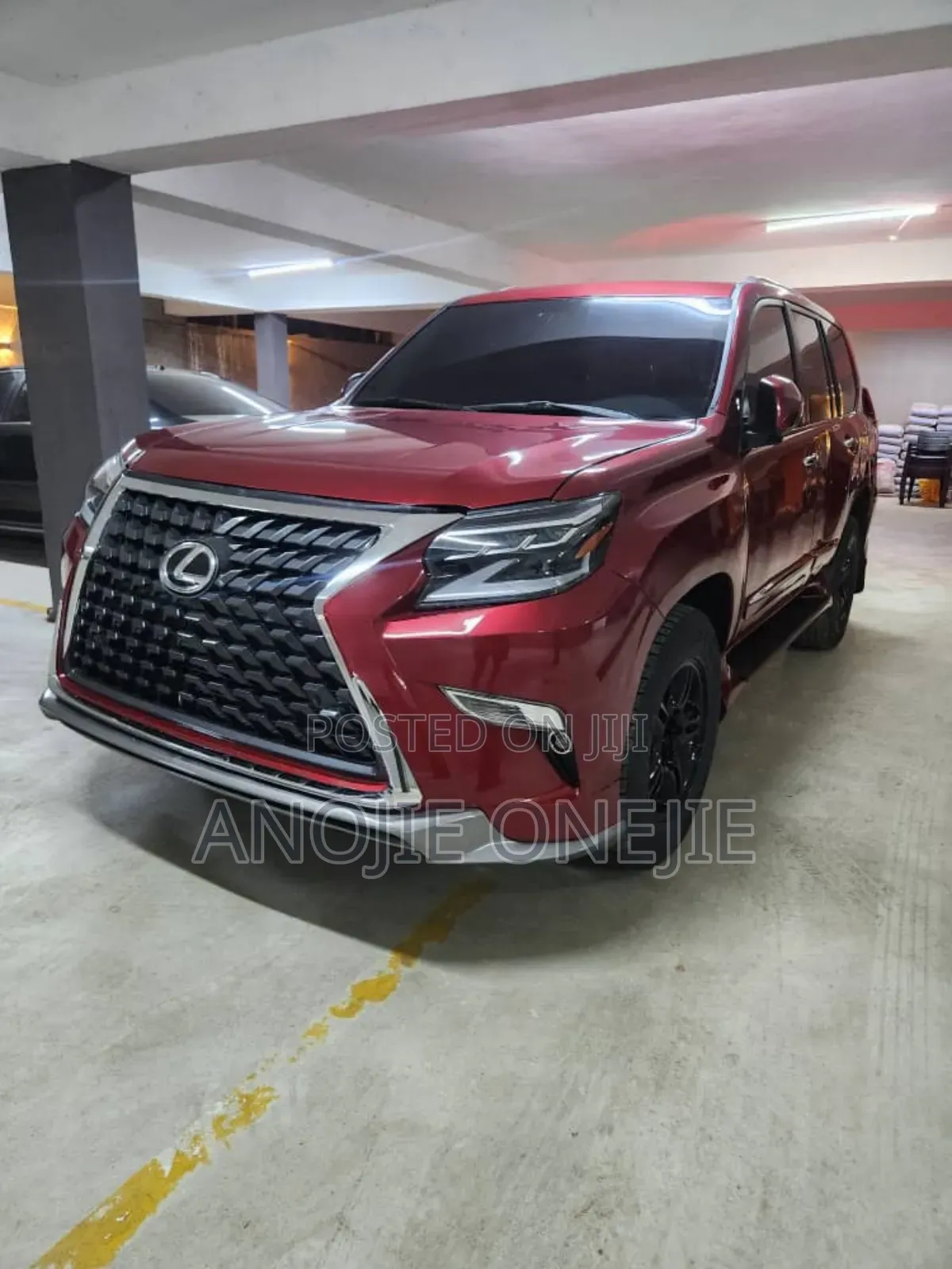 Lexus GX 470 2008 Red