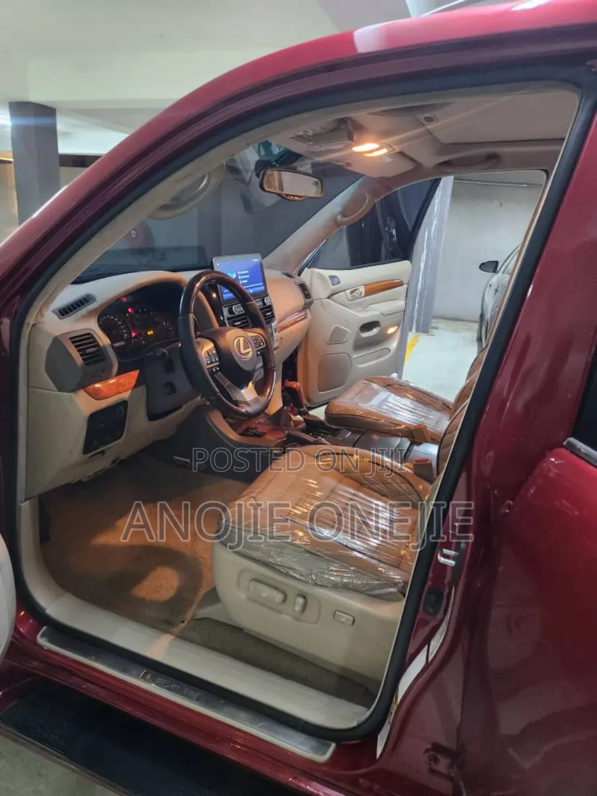 Lexus GX 470 2008 Red