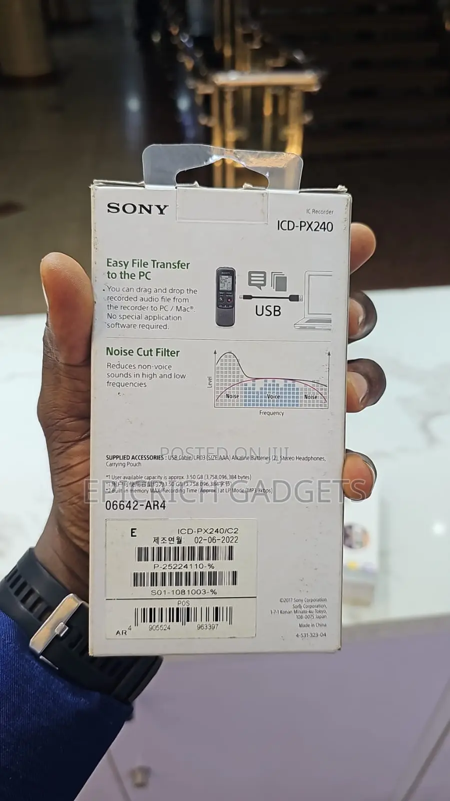 Sony Icd-Px240 Digital Voice Recorder