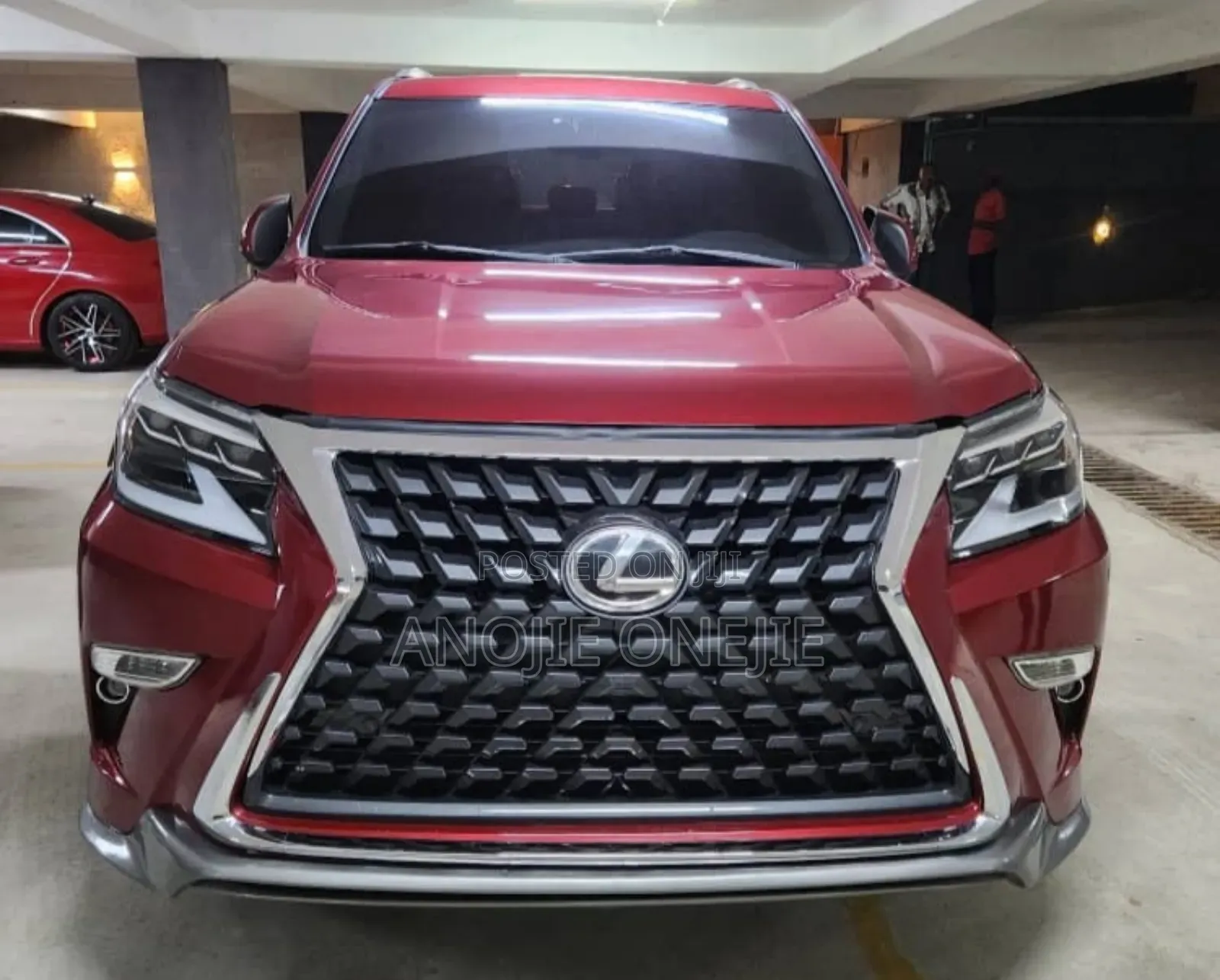 Lexus GX 470 2008 Red