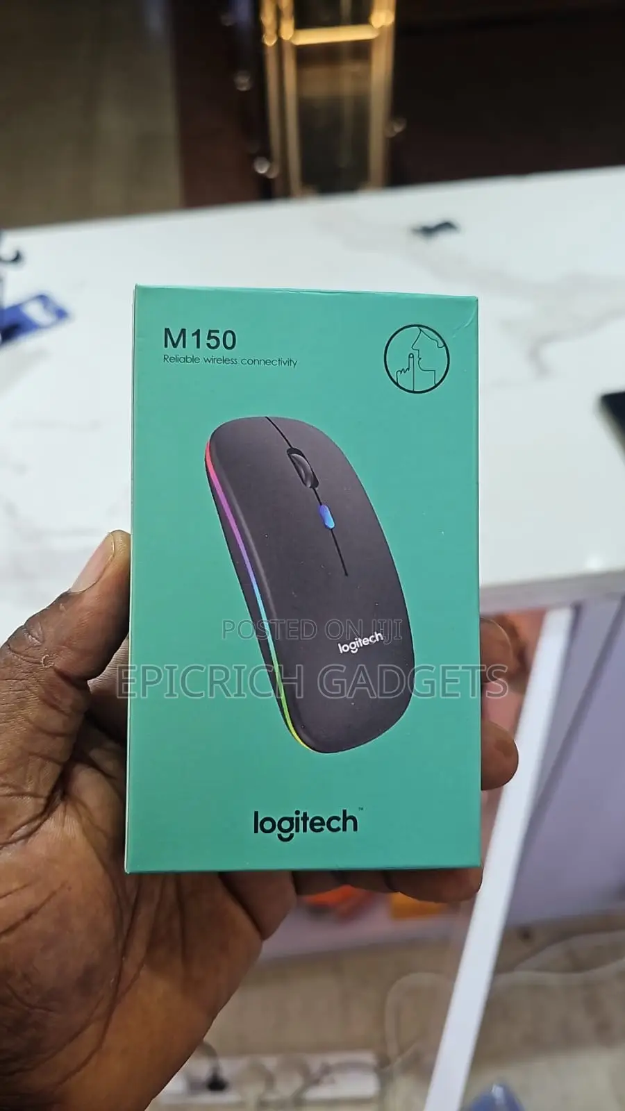 Logitech M150 Rechargeable Bluetooth and Dongle Wireless Mouse