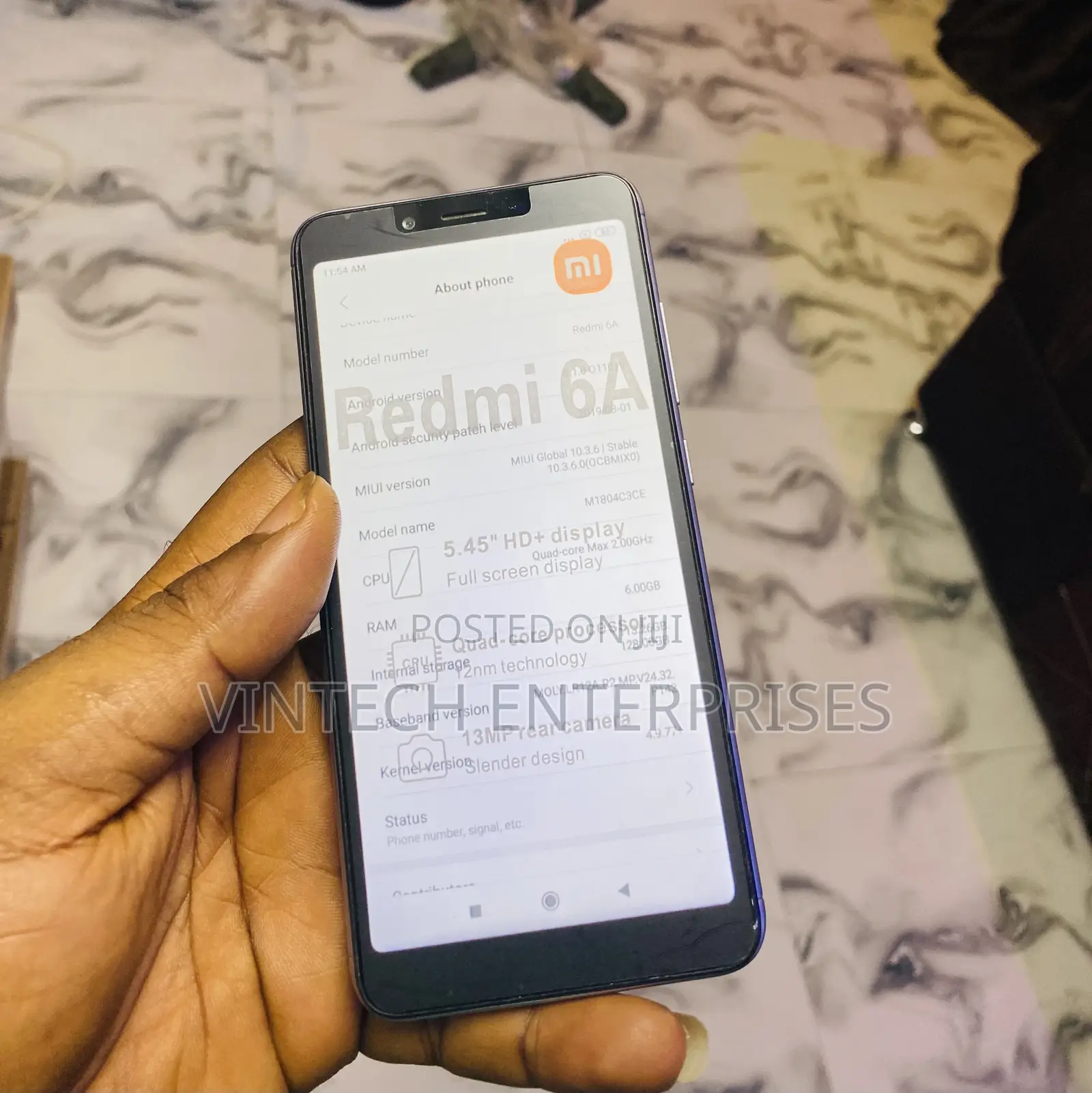 New Xiaomi Redmi 6 64 GB White