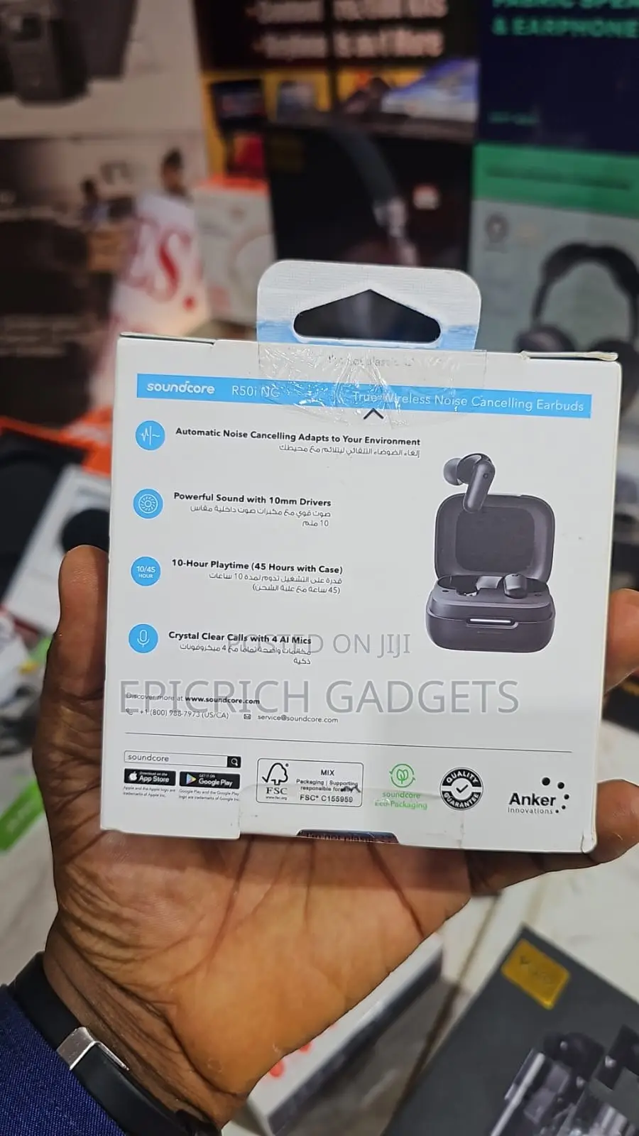 Soundcore by Anker R50i Nc Noise Canceling Earbuds