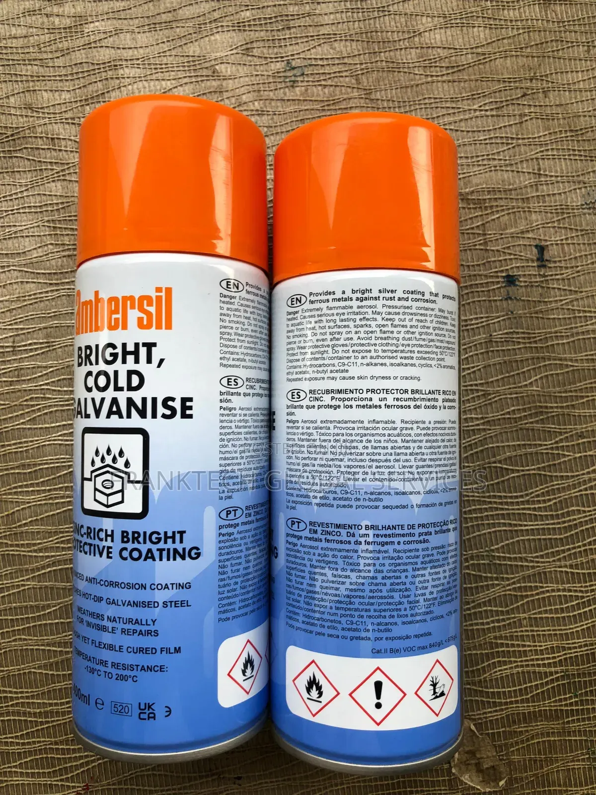 Ambersil Bright Cold Galvanise