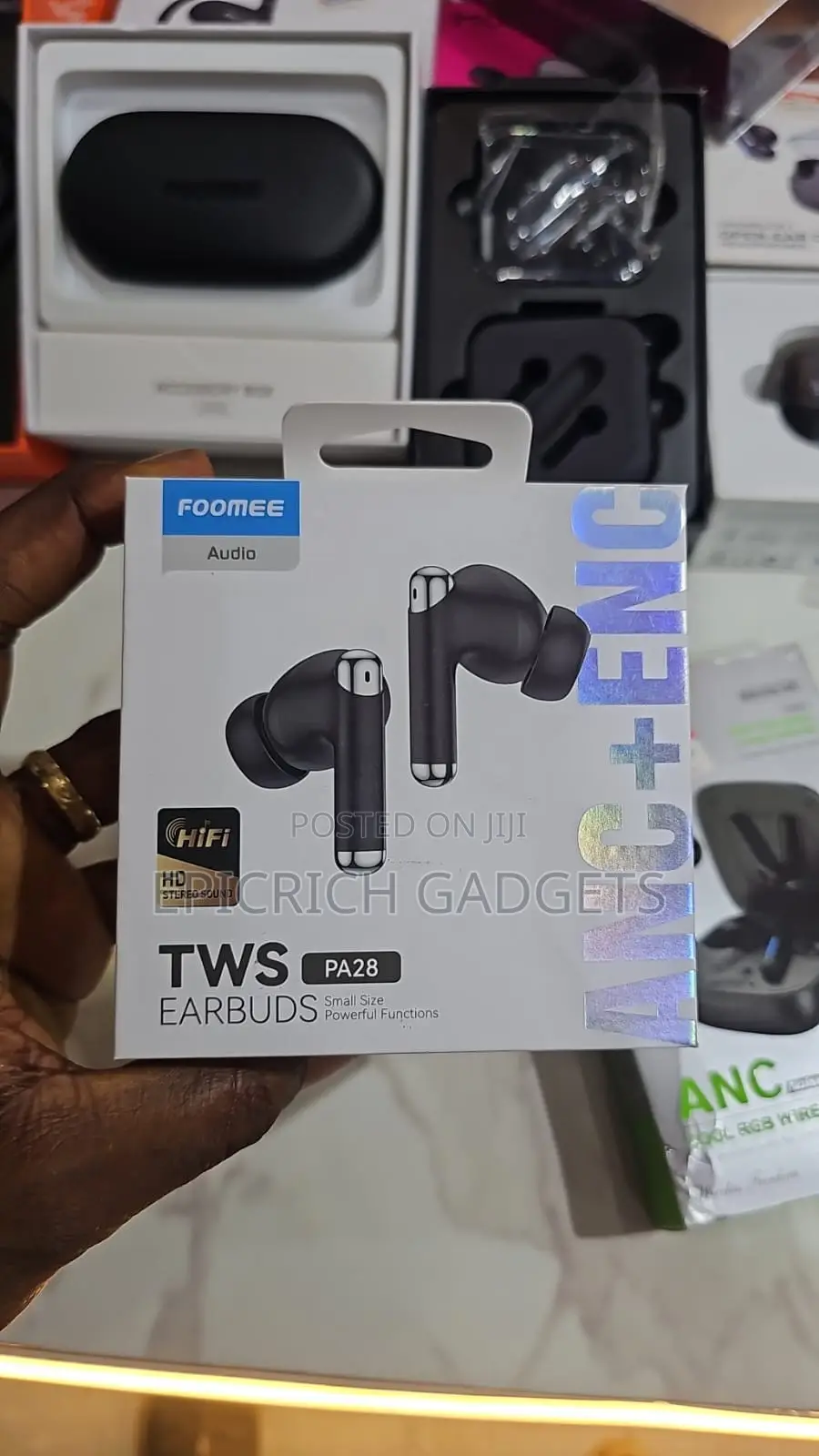 Foomee TWS Noice Canceling Earbuds Pa28
