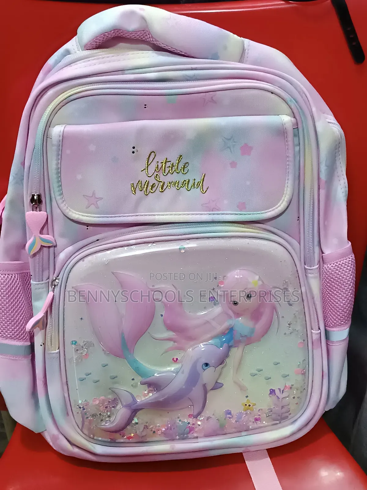 Pink Quality Children Girls Turkey Stock School Bag