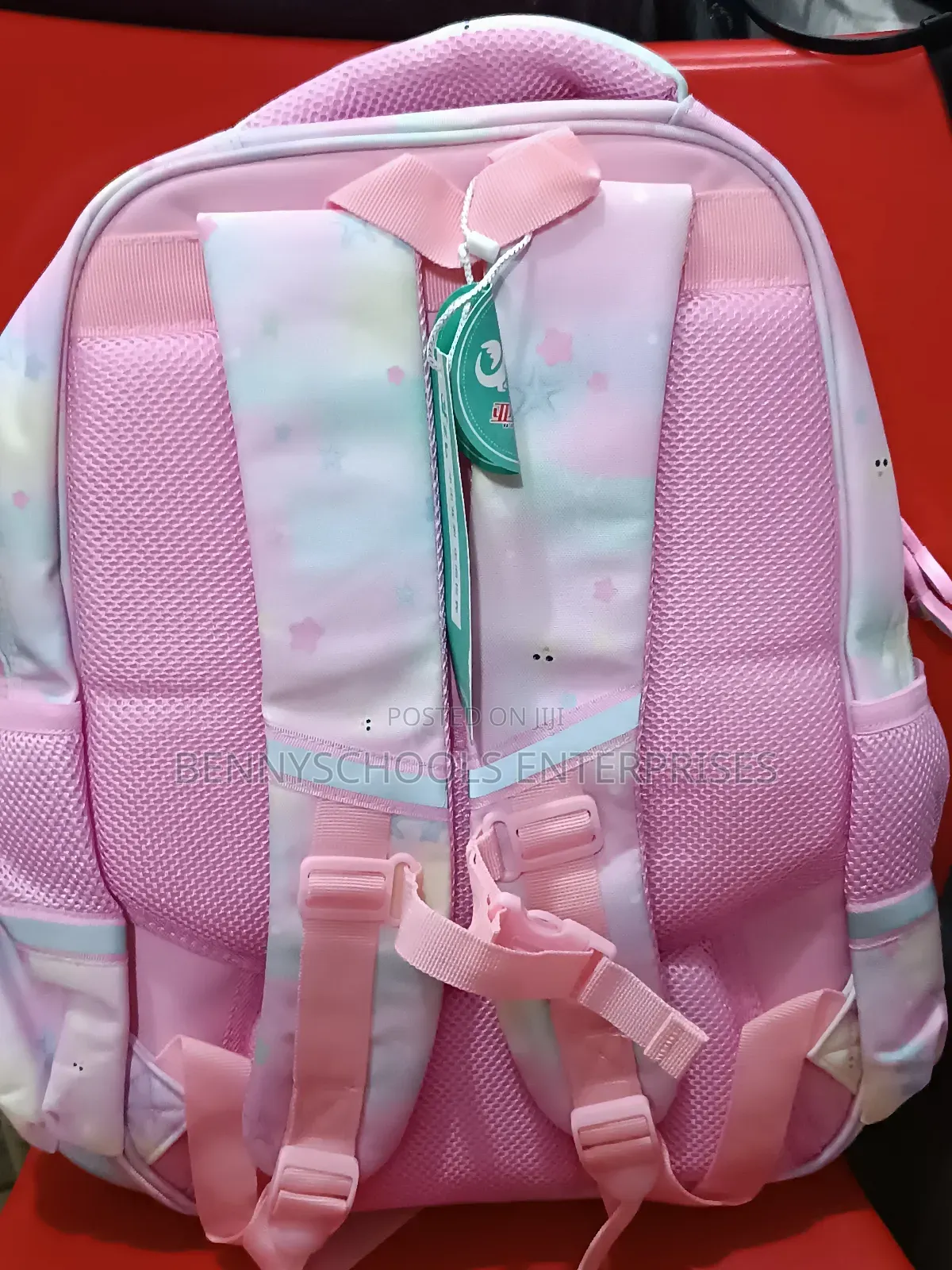 Pink Quality Children Girls Turkey Stock School Bag