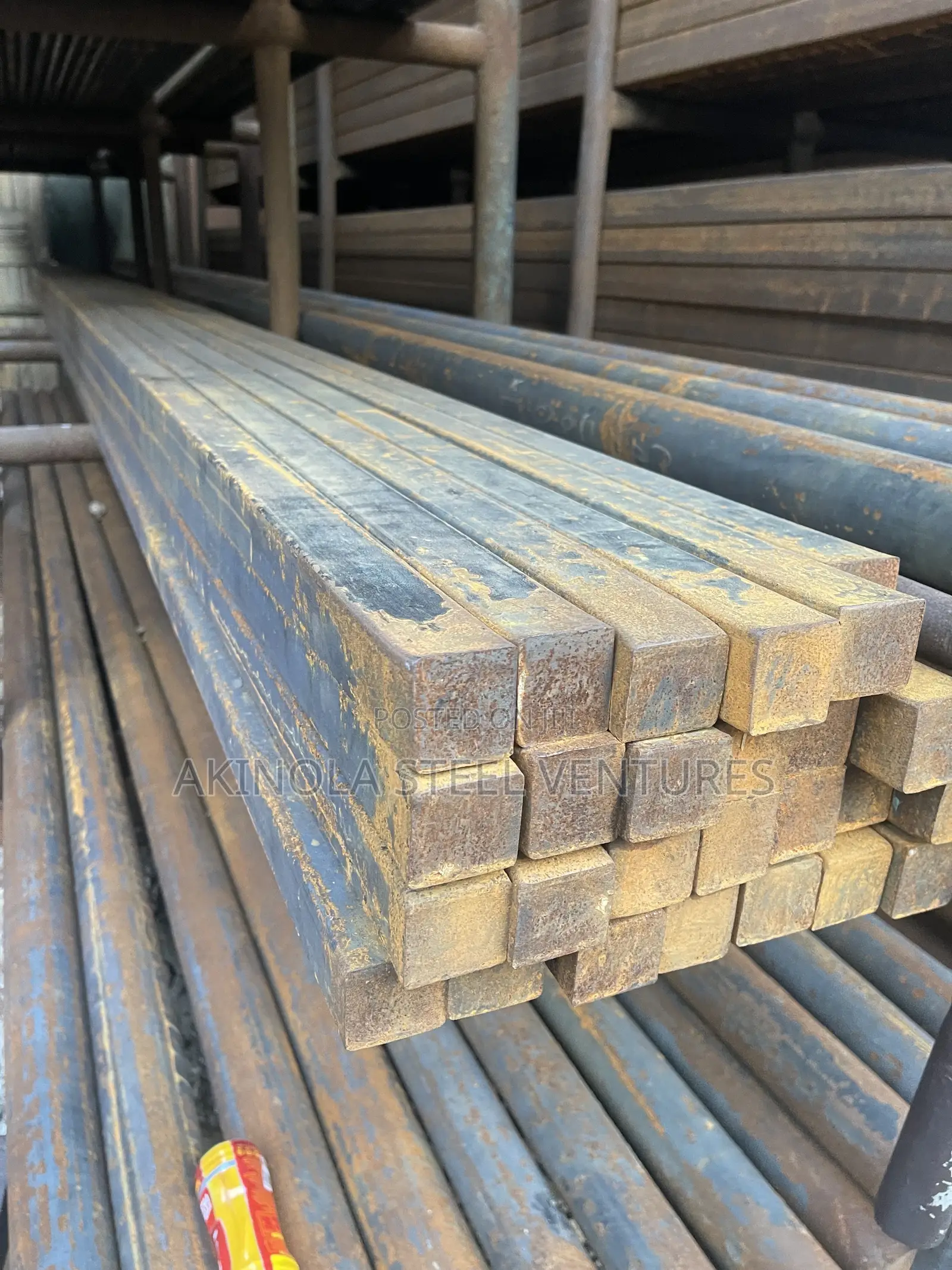 40mm X 40mm by 6mtrs Mild Steel Square Rod
