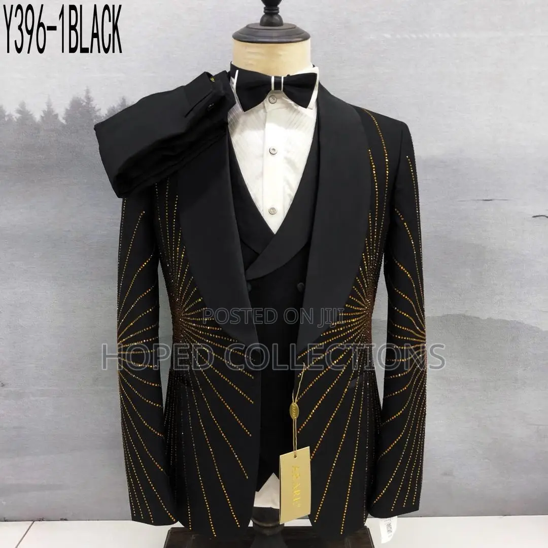 Luxury Stoning Men Suit