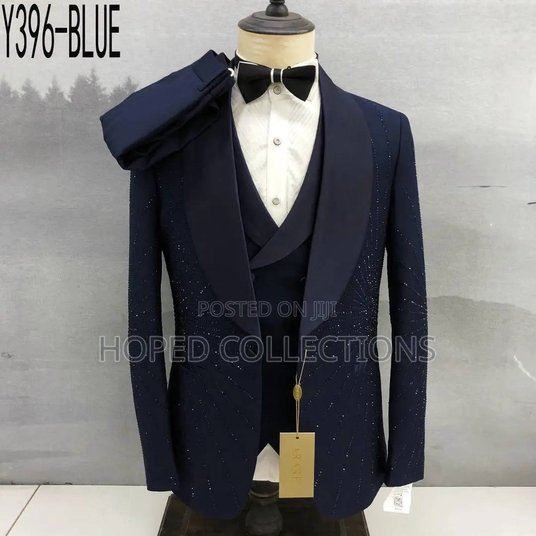 Luxury Stoning Men Suit