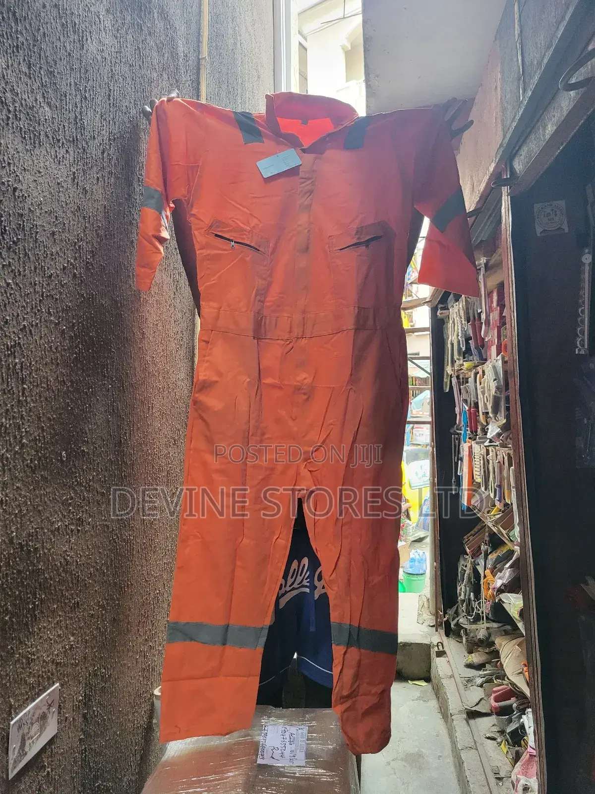 Orange Safety Coverall