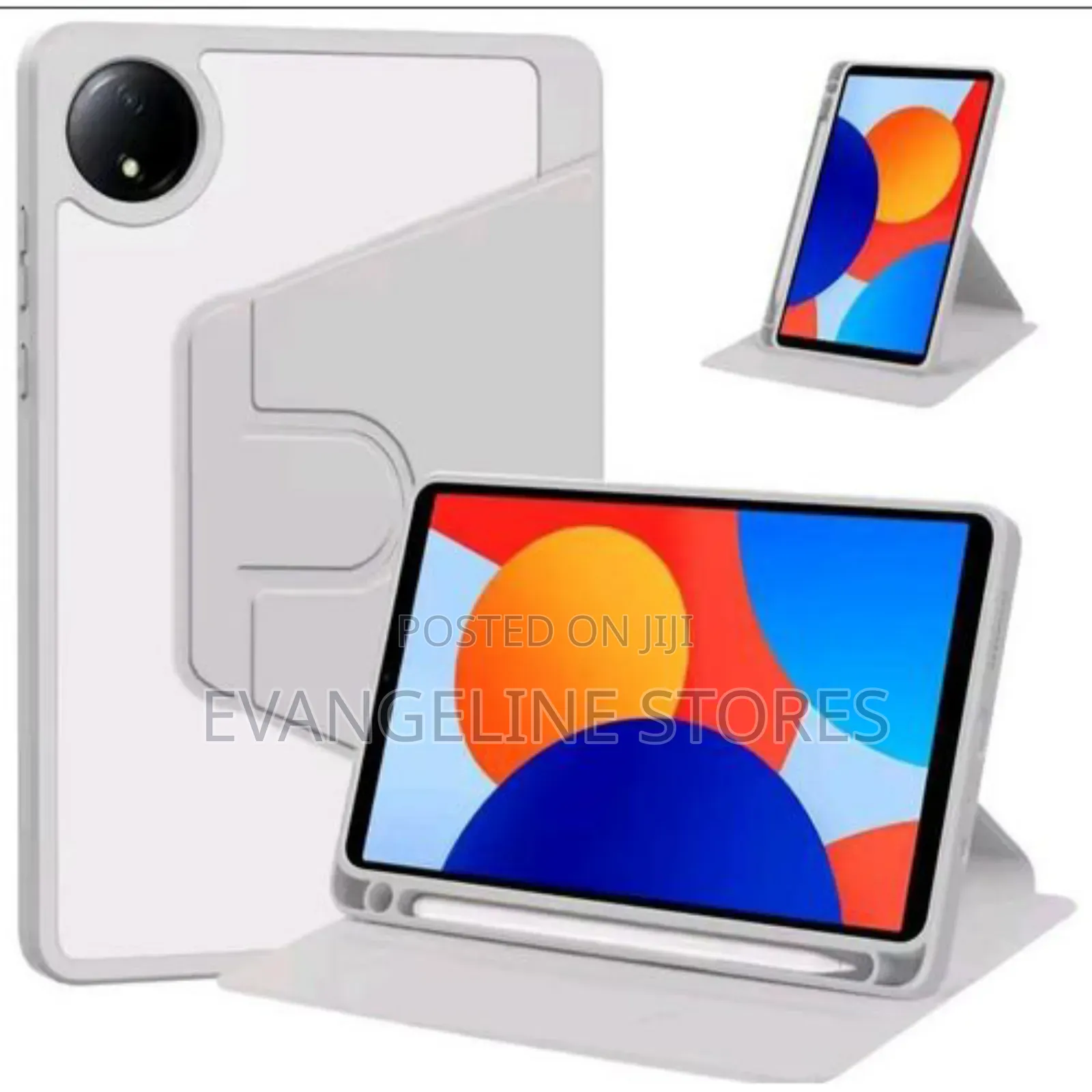 Redmi Pad Se 8.7 Inch Rotation Transparent Back Case