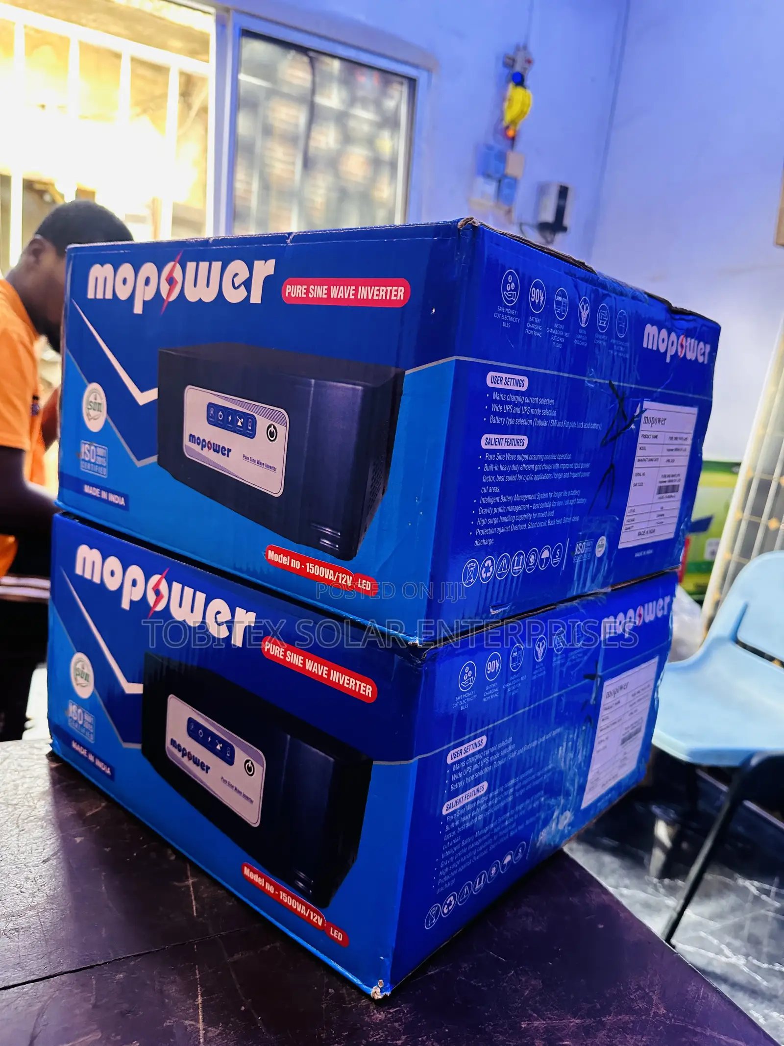 1.5kva Mopower Solar Inverter/Ups 12v