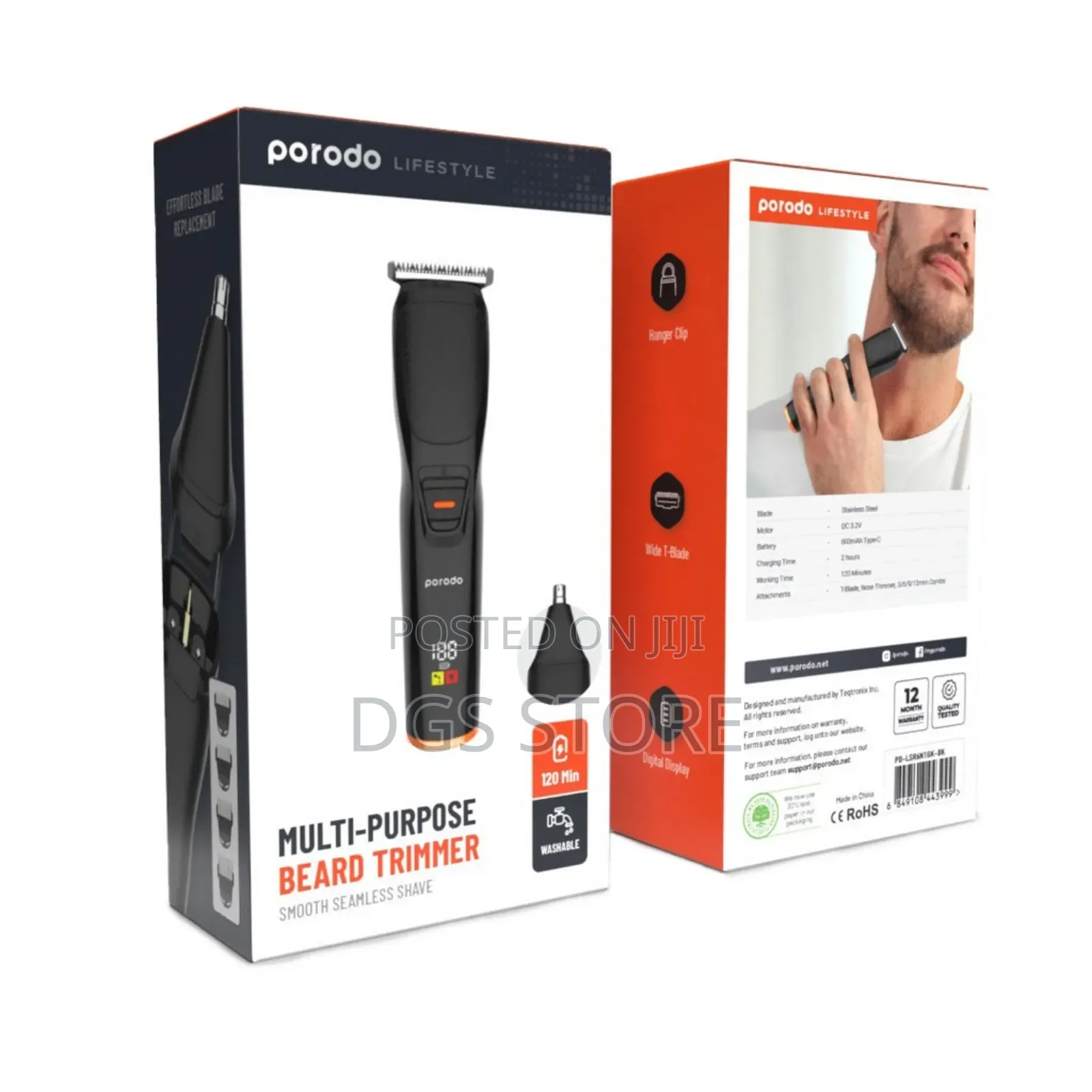 Porodo Multi Purpose Beard Trimmer