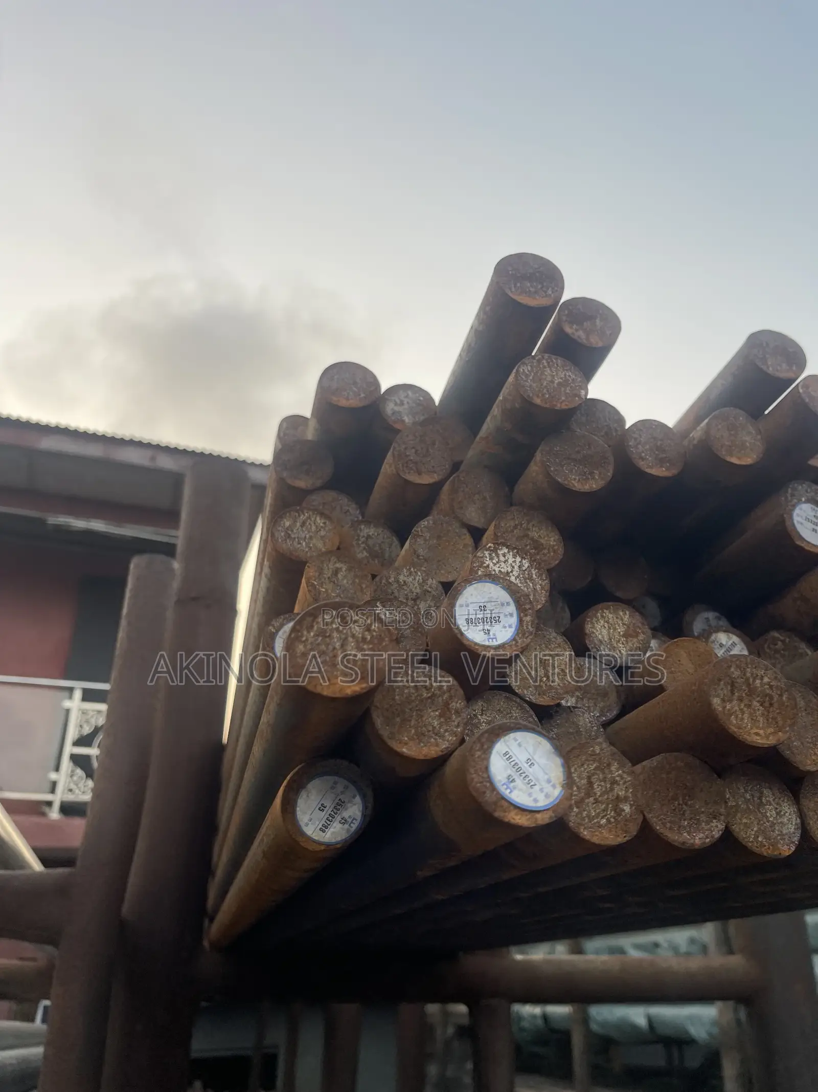 32mm by 6mtrs Mild Steel Rod Imported