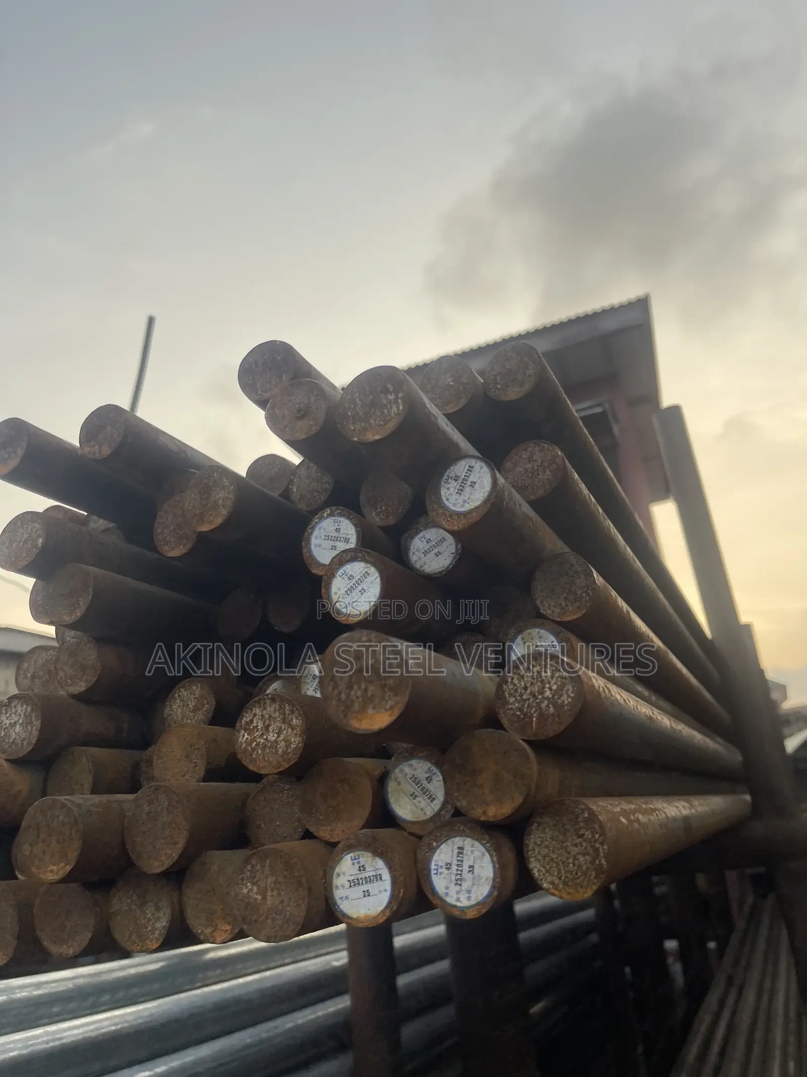 32mm by 6mtrs Mild Steel Rod Imported