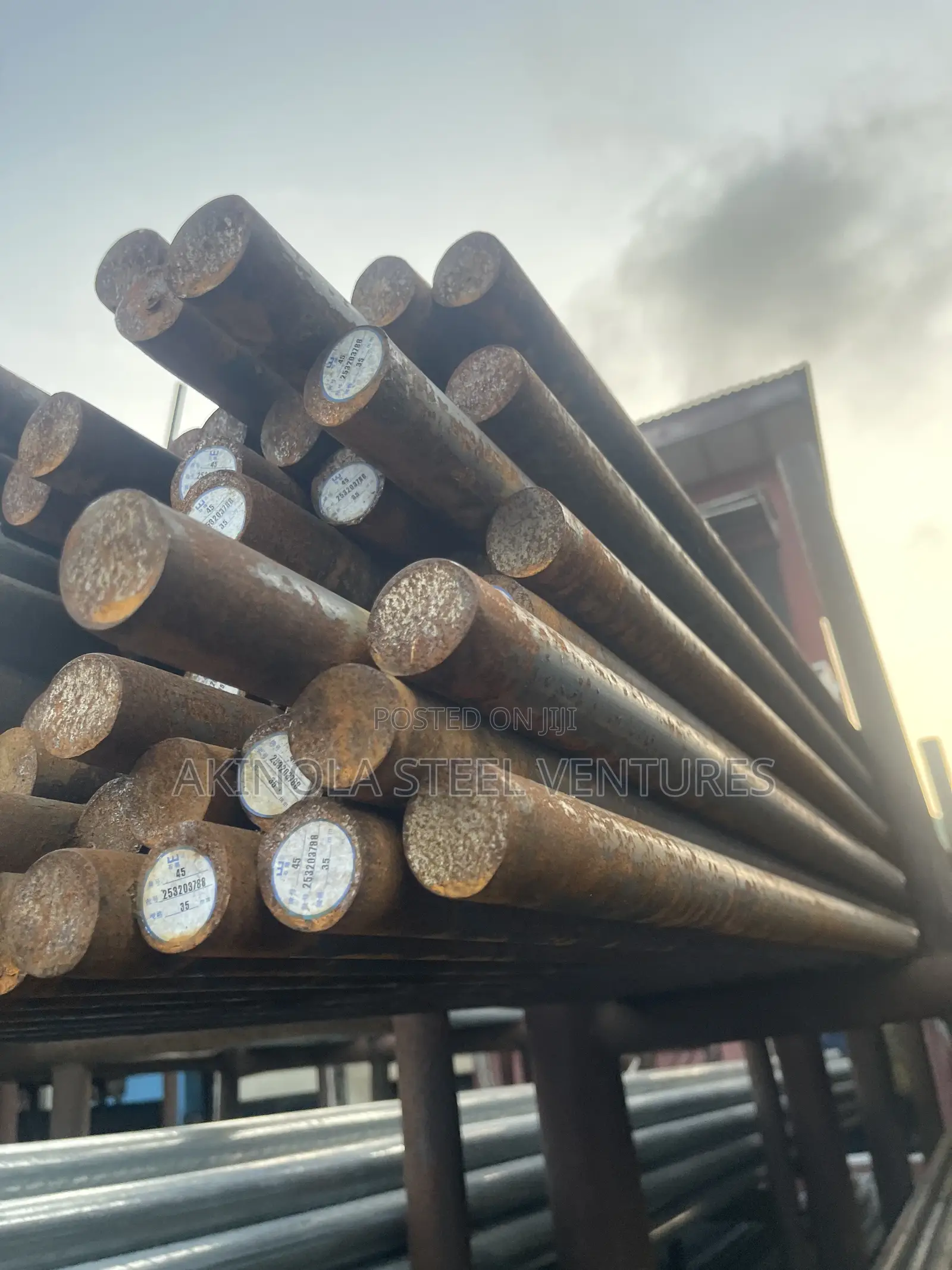 32mm by 6mtrs Mild Steel Rod Imported