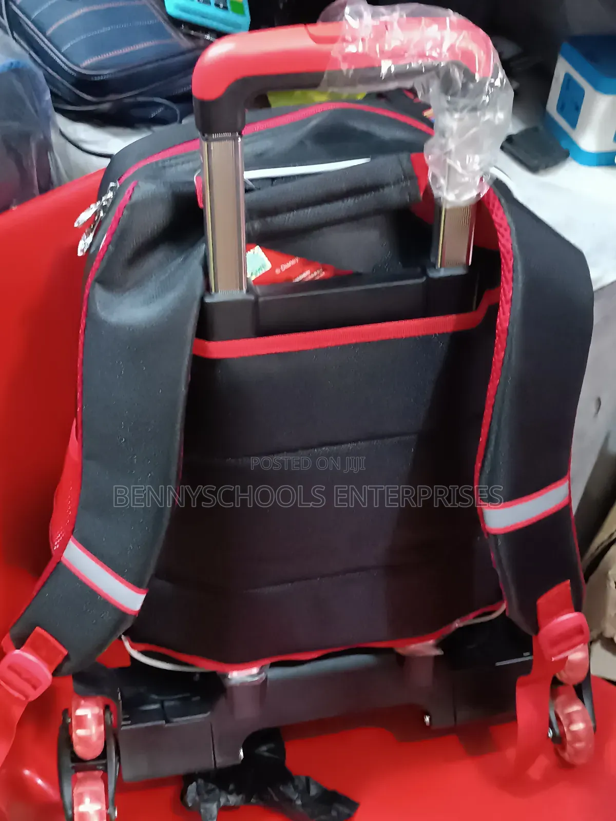 Racing Children Boys Quality Turkey Trolley School Bag