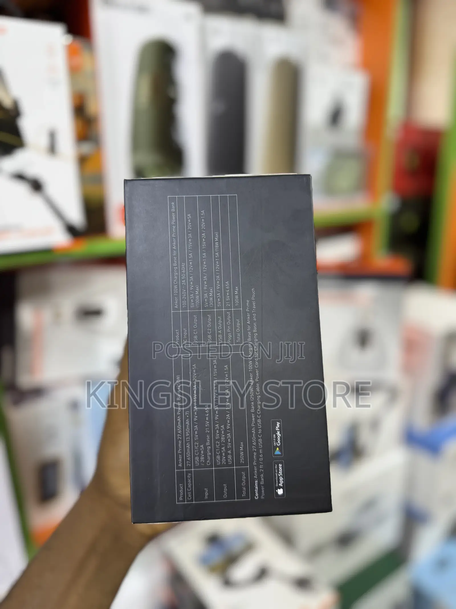 Anker Prime 27,650mah Power Bank (250w) With 100w Charging Base