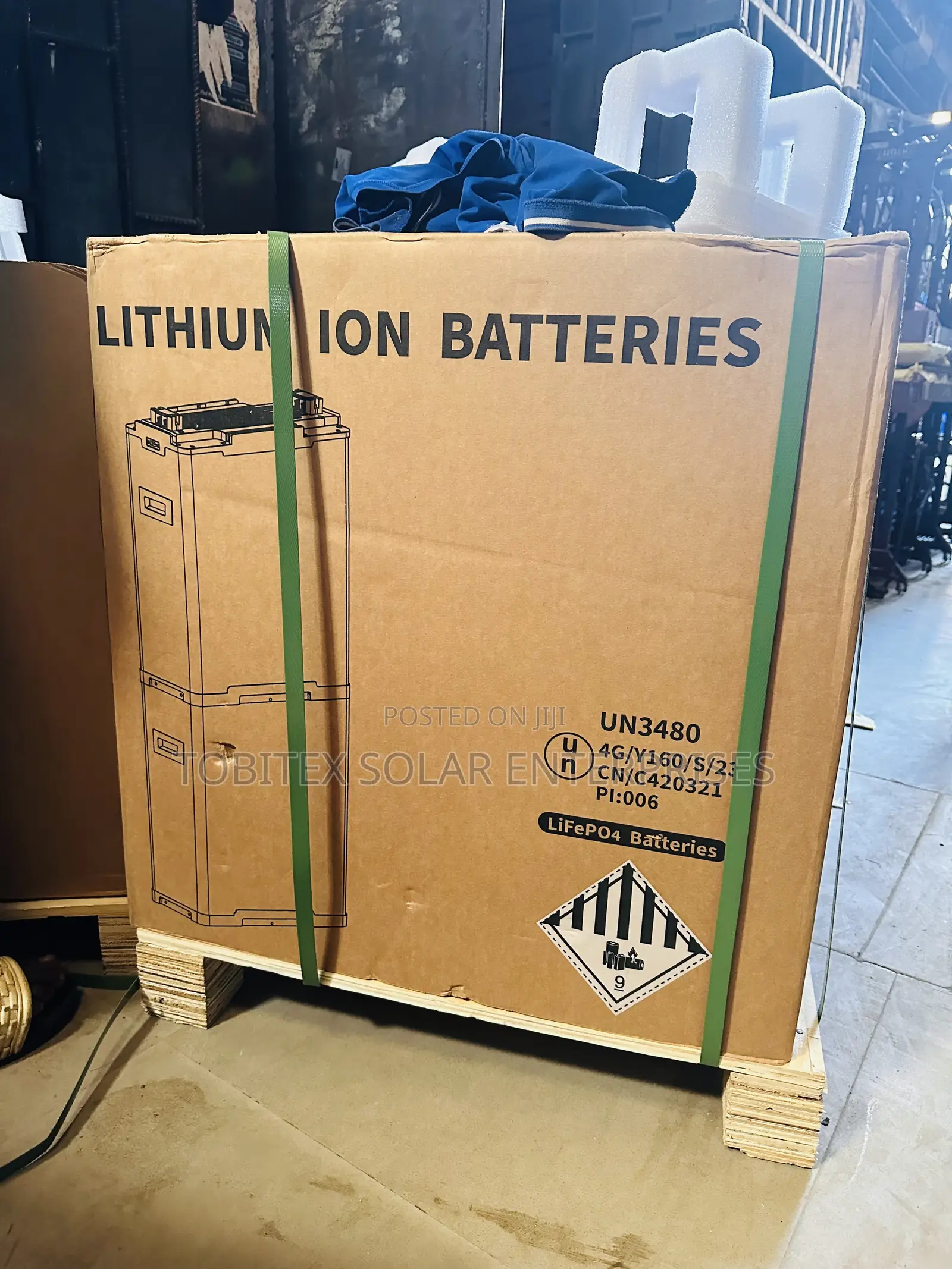 Blue Carbon Lithium Ion Batteries 15kwh 51.2v