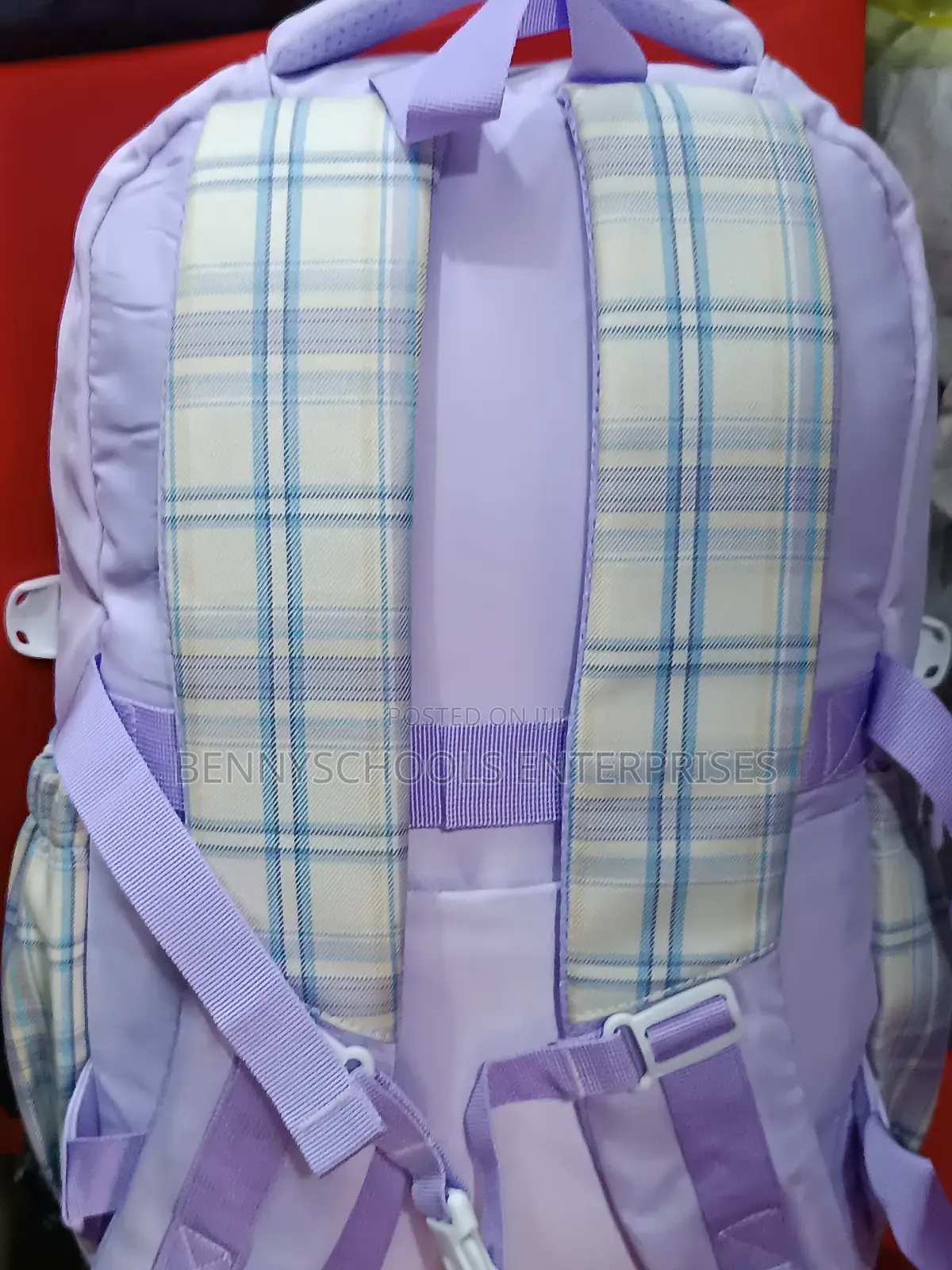 Purple Quality Stock Children Girls School Bag