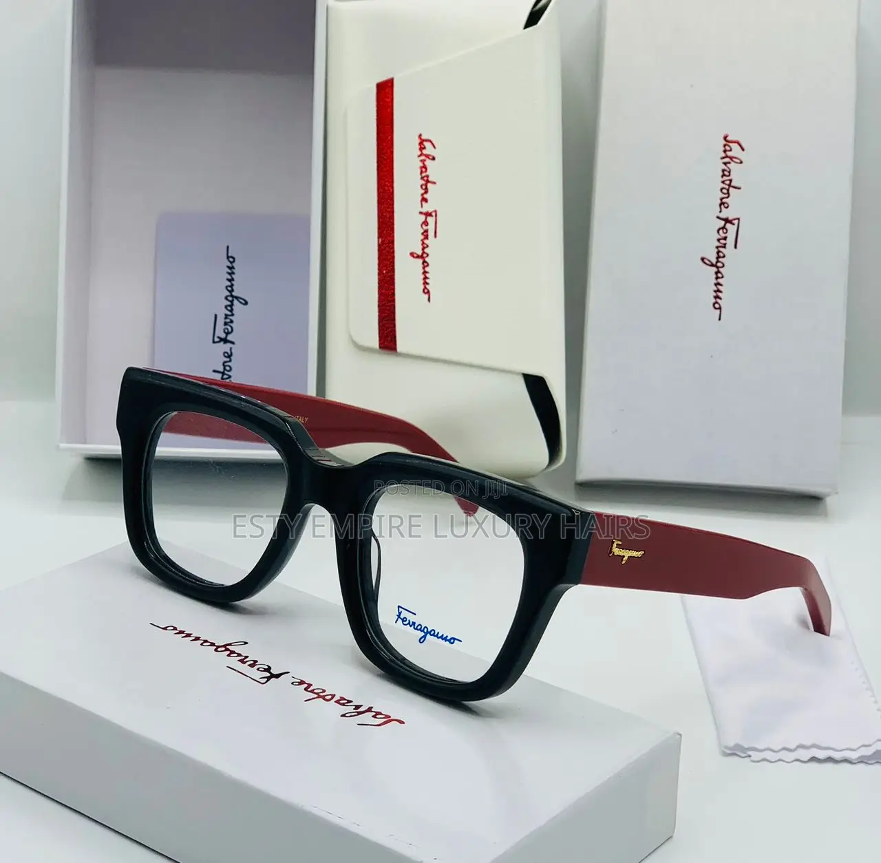 High Quality Luxury Salvatore Frrragamo Glasses