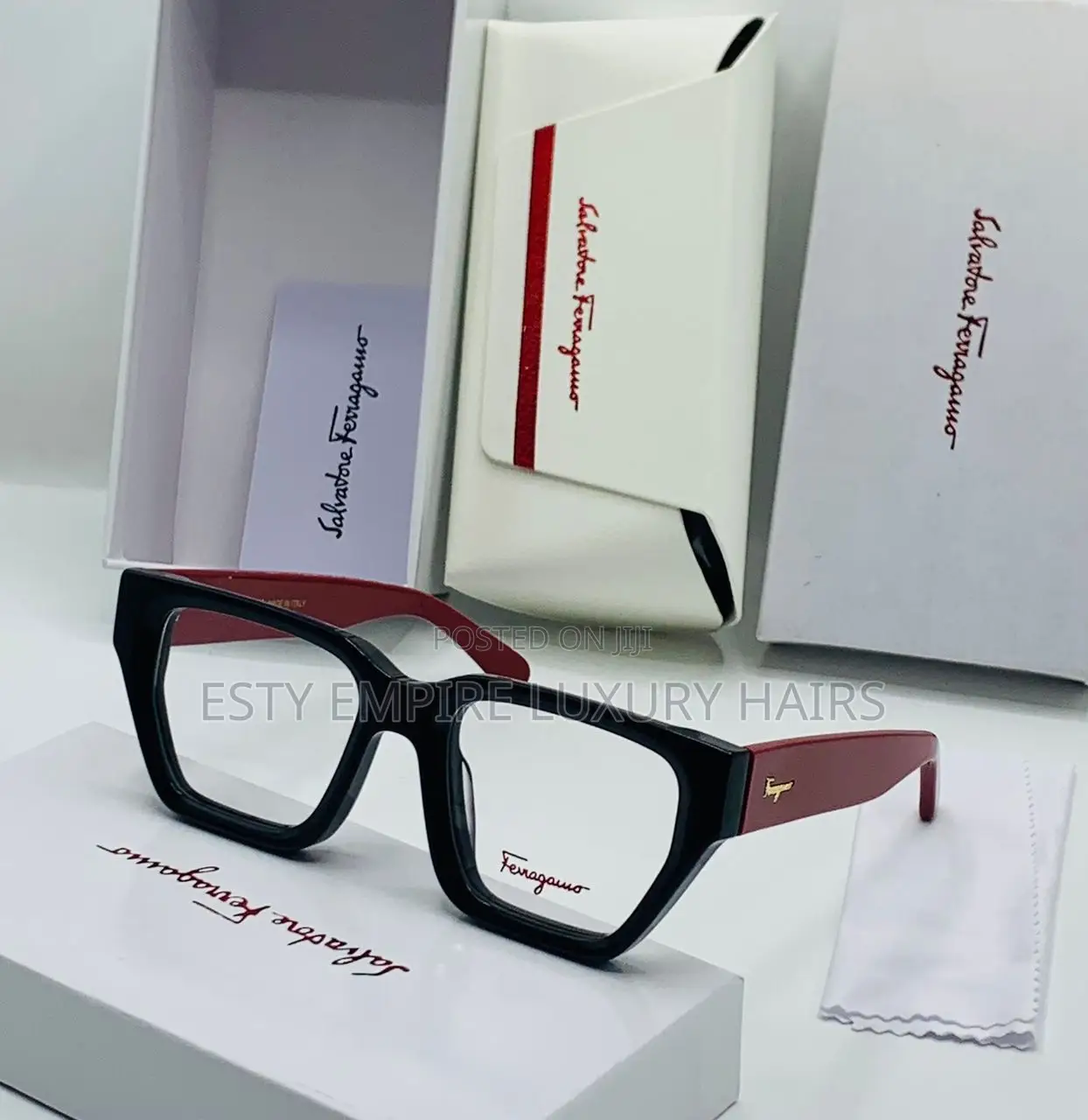 High Quality Luxury Salvatore Frrragamo Glasses